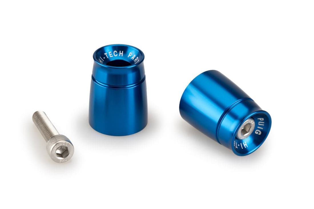 Puig Sport Bar Ends | Blue | Honda XL 750 Transalp 2023>Current - Shop name