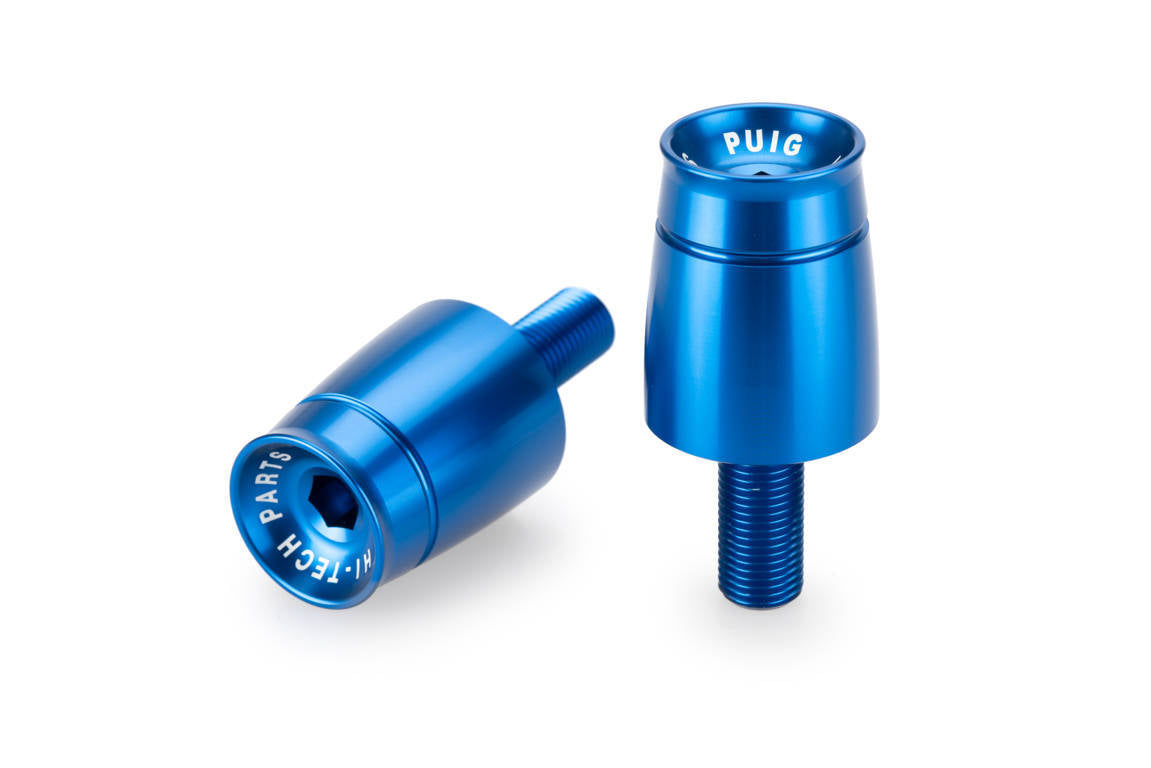 Puig Sport Bar Ends | Blue | Suzuki Hayabusa GSX-R1300 2021>Current - Shop name
