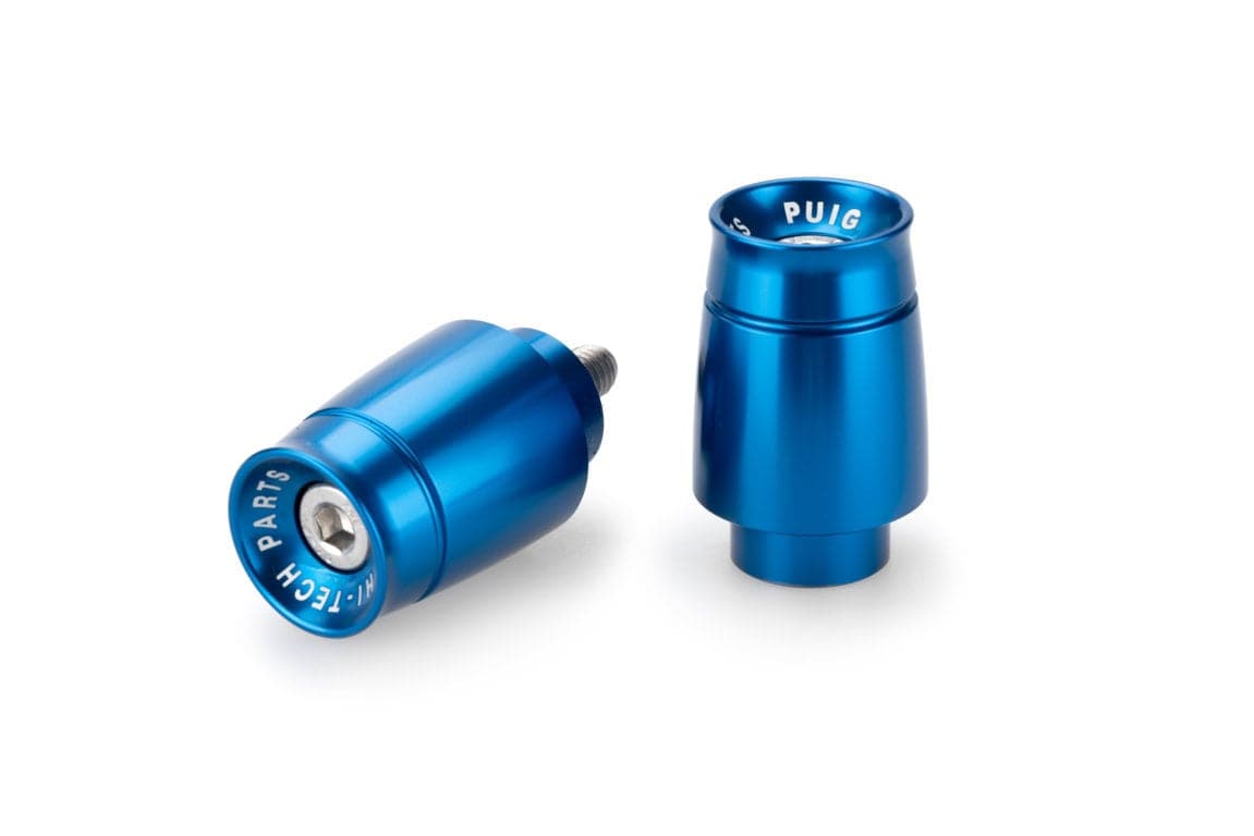 Puig Sport Bar Ends | Blue | Yamaha Tracer 7/7 GT 2021>Current - Shop name