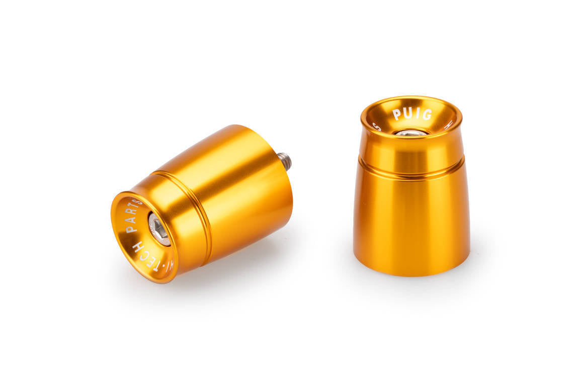 Puig Sport Bar Ends | Gold | Benelli Leoncino 800/Trail 2022>Current - Shop name