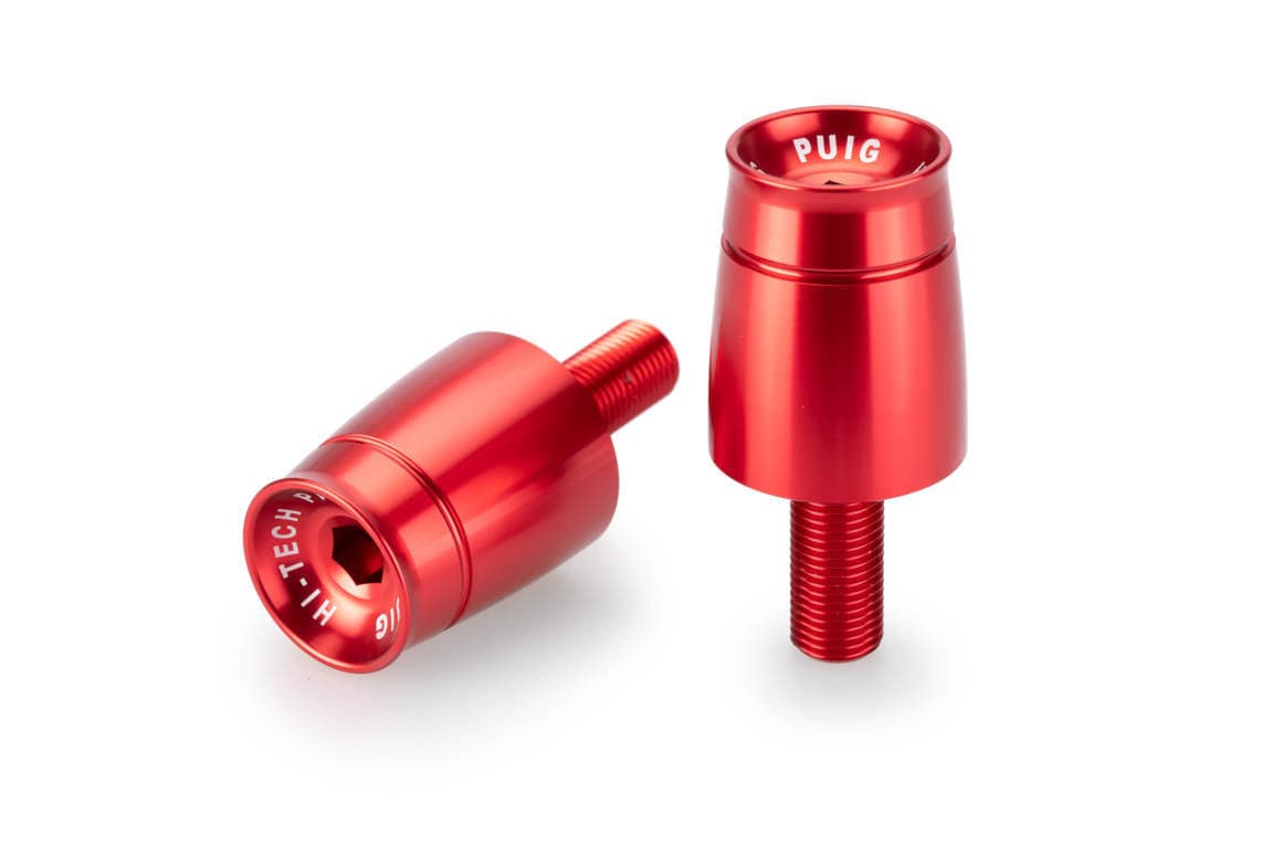 Puig Sport Bar Ends | Red | Suzuki Hayabusa GSX-R1300 2021>Current - Shop name