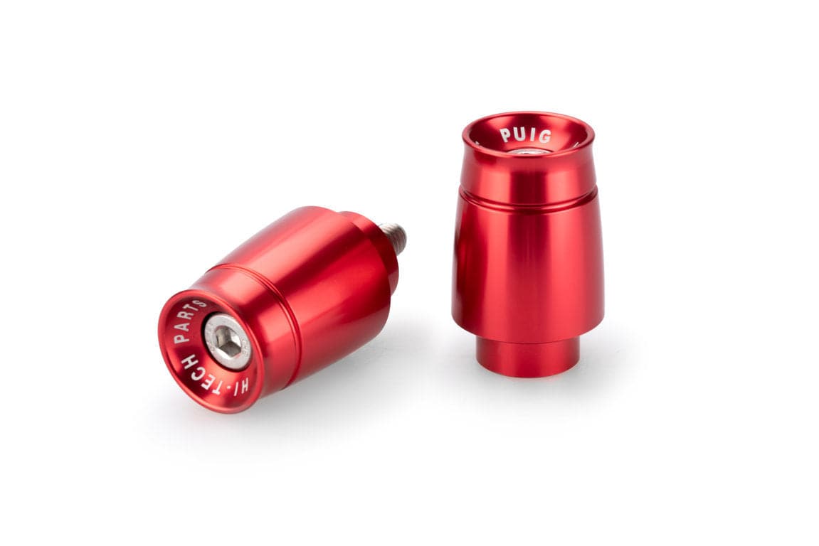 Puig Sport Bar Ends | Red | Yamaha Tracer 7/7 GT 2021>Current - Shop name