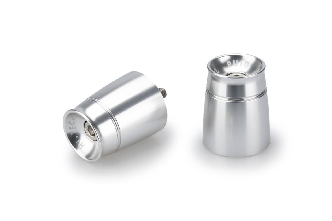 Puig Sport Bar Ends | Silver | Benelli Leoncino 800/Trail 2022>Current - Shop name