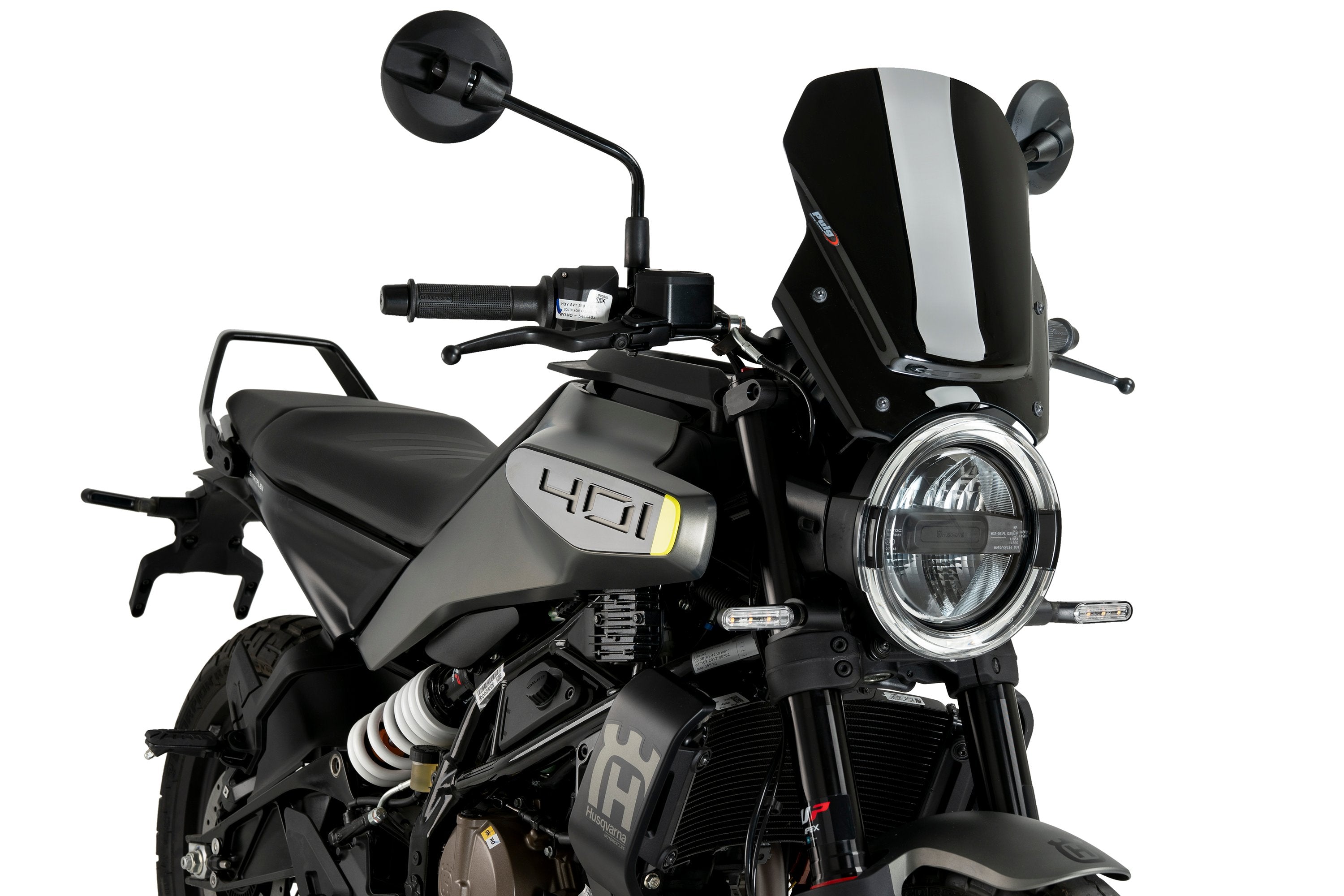 Puig Sport Screen | Black (Opaque) | Husqvarna Svartpilen 125/401 2024>Current - Shop name