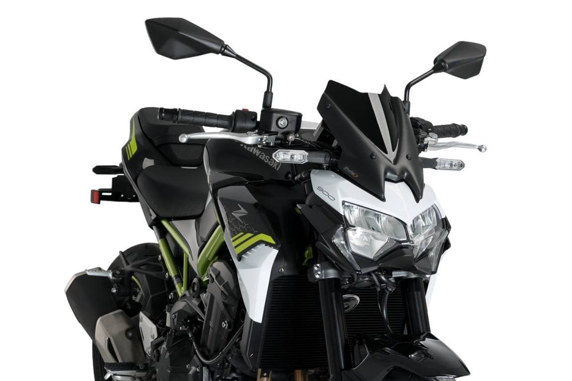 Puig Sport Screen | Black (Opaque) | Kawasaki Z 900 2020>Current - Shop name