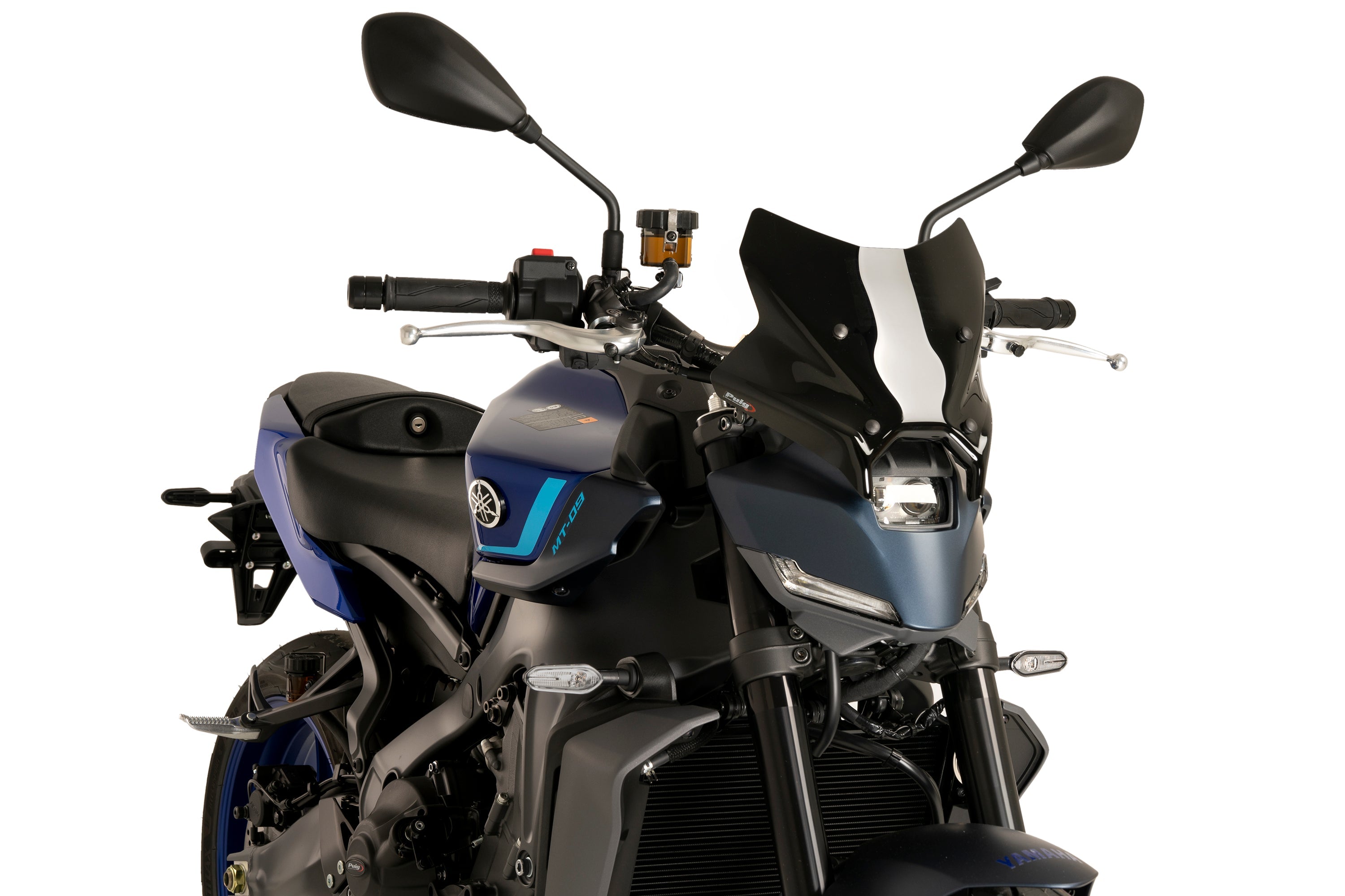 Puig Sport Screen | Black (Opaque) | Yamaha MT-09/SP 2024>Current - Shop name