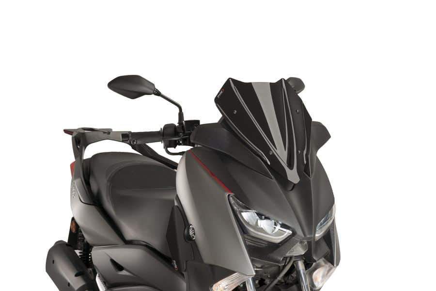 Puig Sport Screen | Black (Opaque) | Yamaha XMAX 300 2017>2022 - Shop name