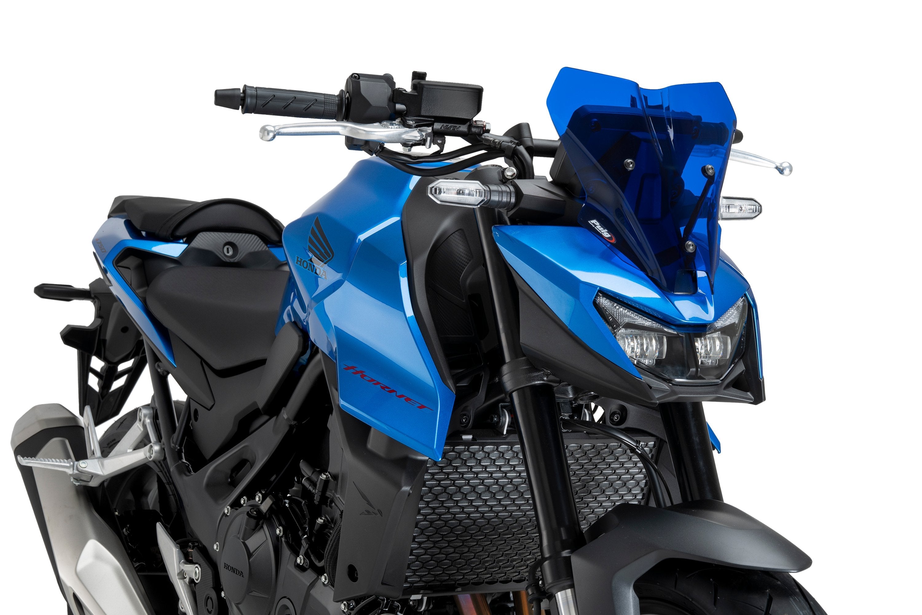 Puig Sport Screen | Blue | Honda CB750 Hornet 2025>Current - Shop name