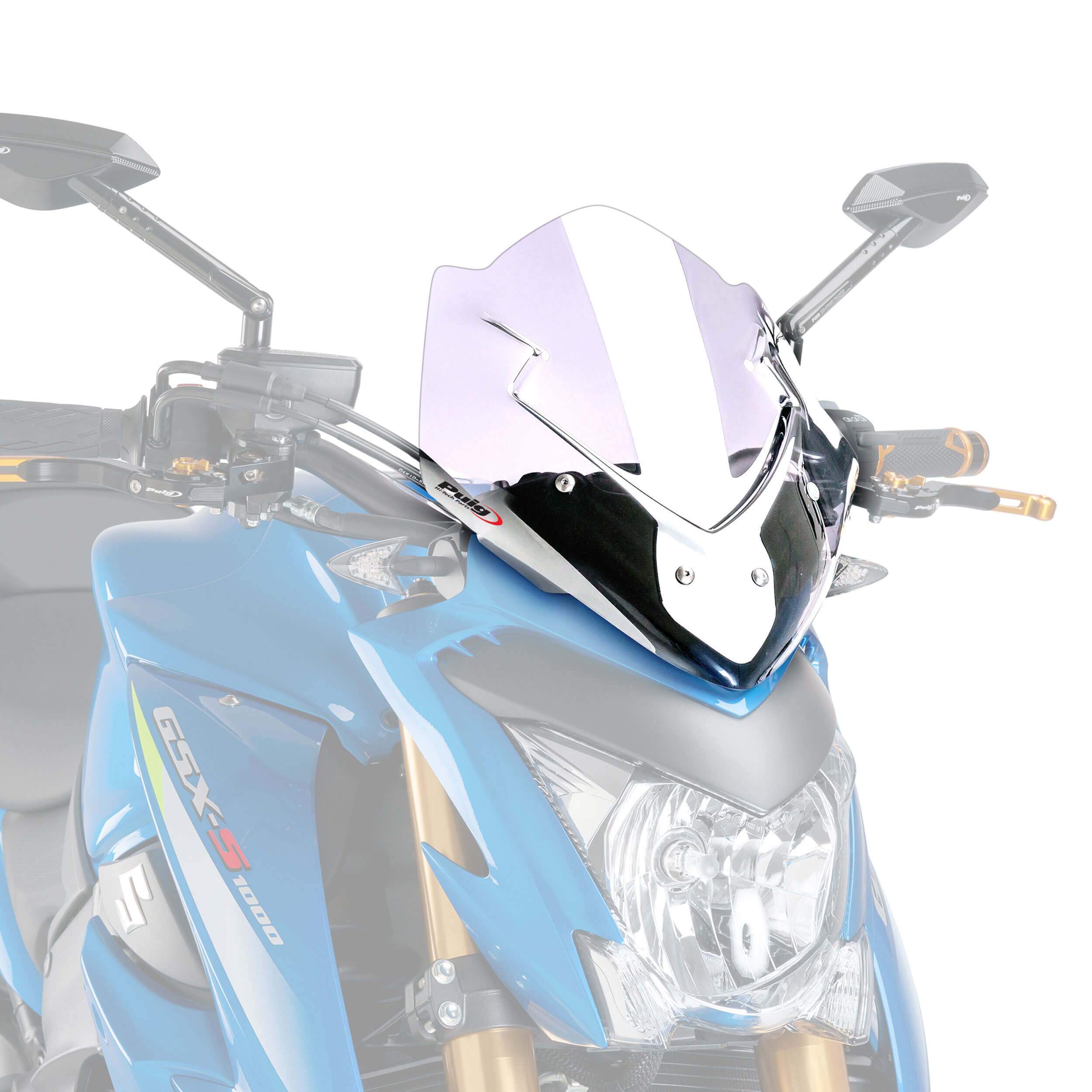 Puig Sport Screen | Clear | Suzuki GSX-S 1000 2015>2020 - Shop name