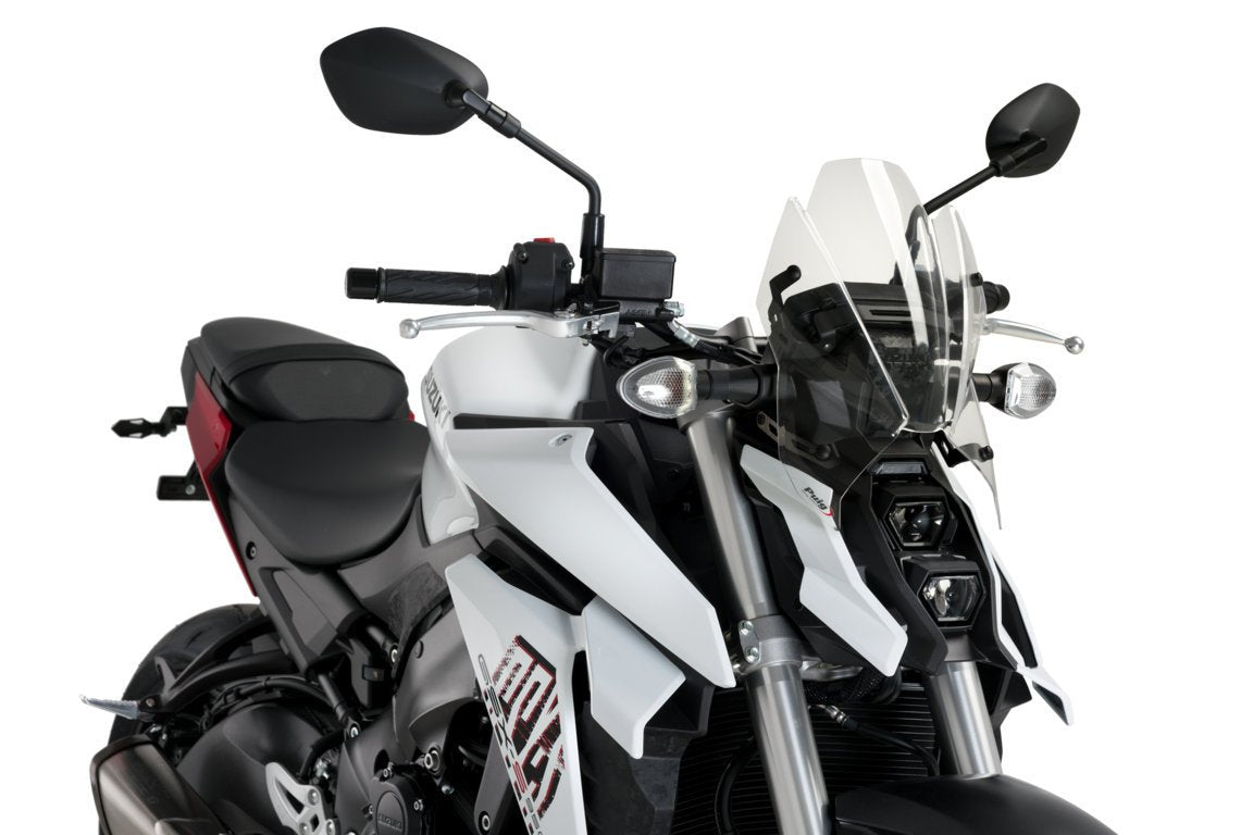 Puig Sport Screen | Clear | Suzuki GSX-S 950 2022>2023 - Pyramid Motorcycle Accessories