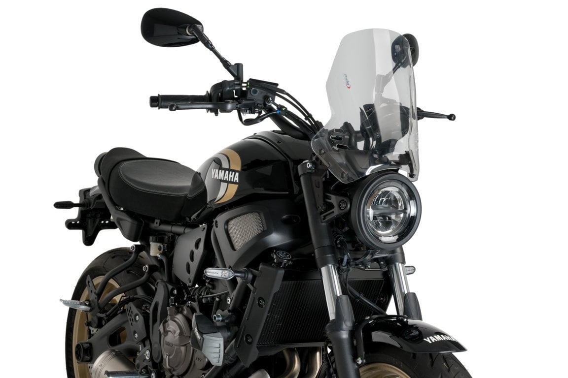 Puig Sport Screen | Clear | Yamaha XSR700 2021>Current - Shop name