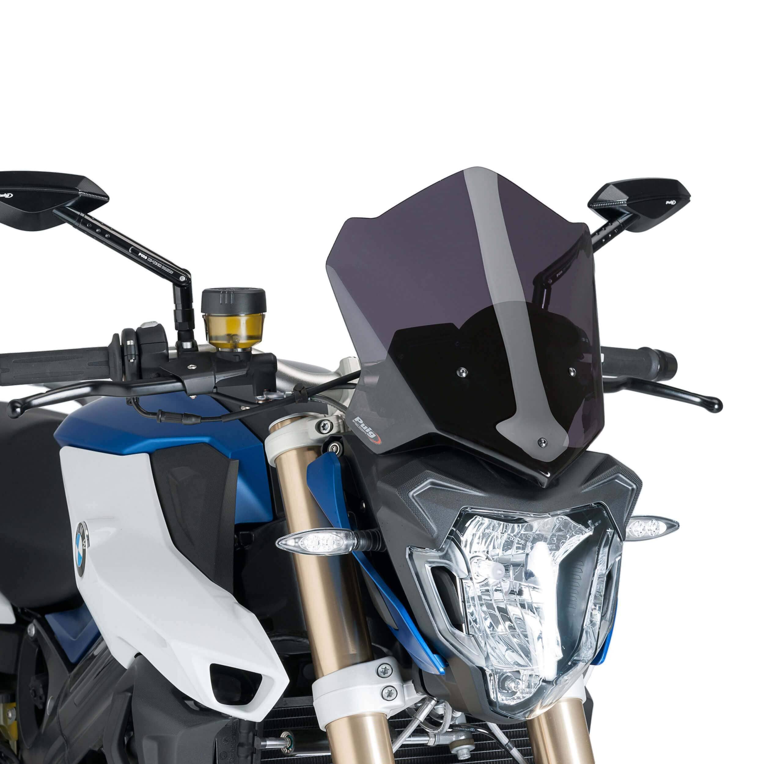Puig Sport Screen | Dark Smoke | BMW F 800 R 2015>2019 - Shop name