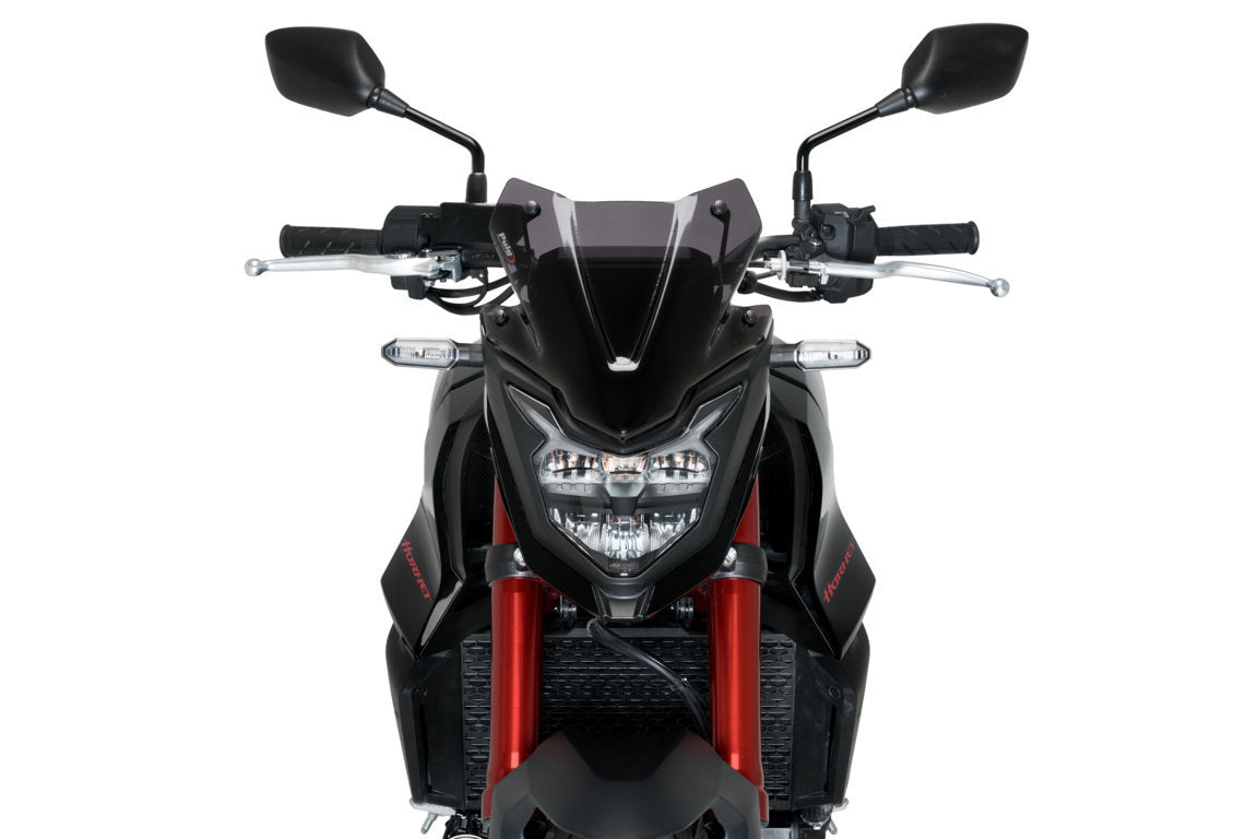 Puig Sport Screen | Dark Smoke | Honda CB750 Hornet 2023>2024 - Shop name