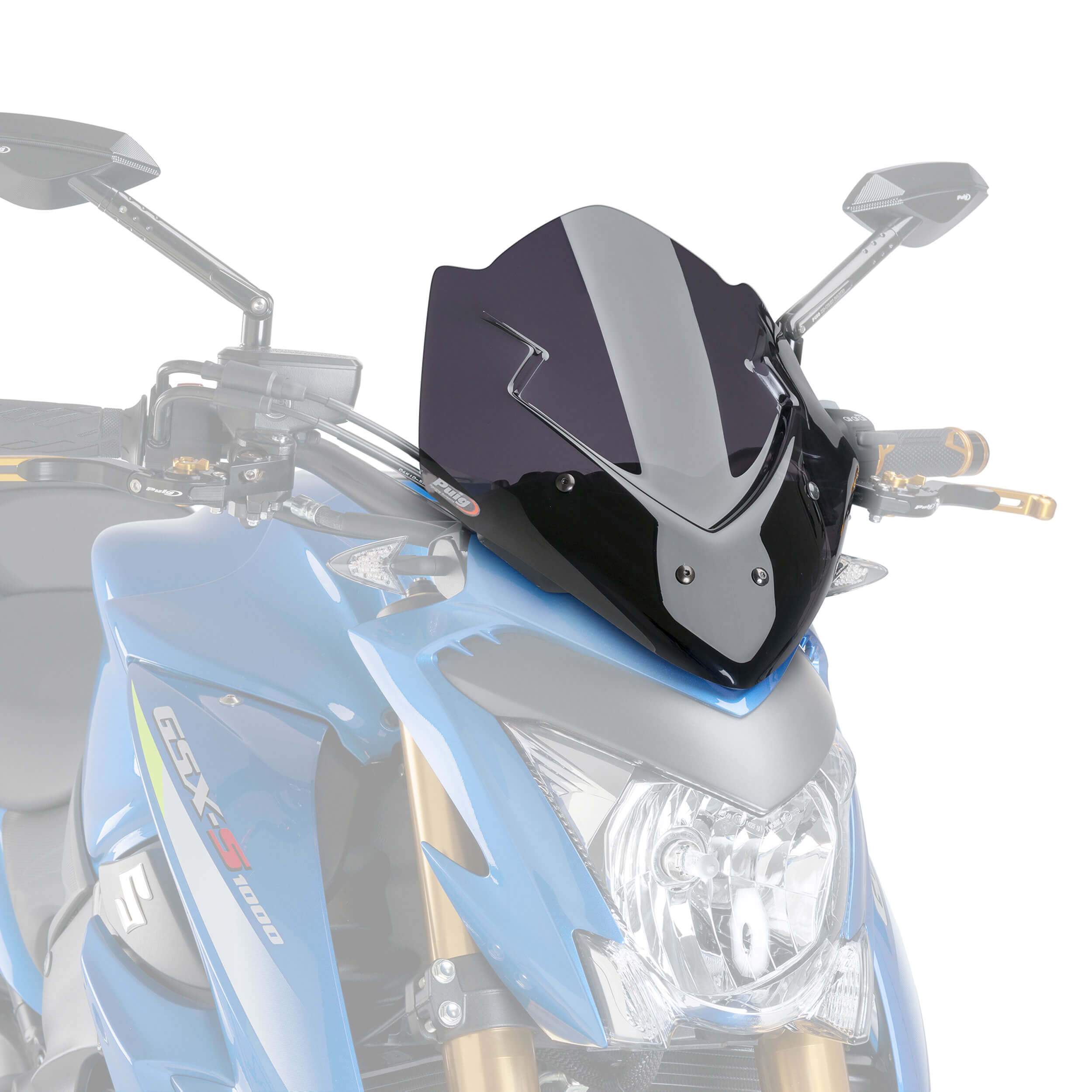 Puig Sport Screen | Dark Smoke | Suzuki GSX-S 1000 2015>2020 - Shop name