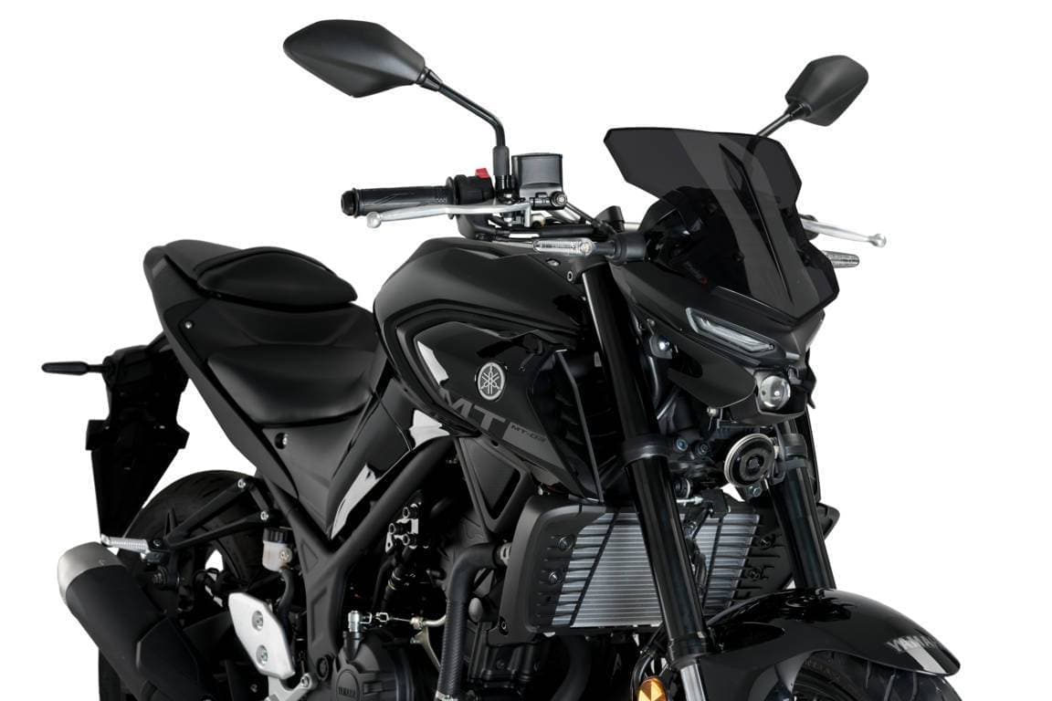 Puig Sport Screen | Dark Smoke | Yamaha MT-03 2020>Current - Shop name