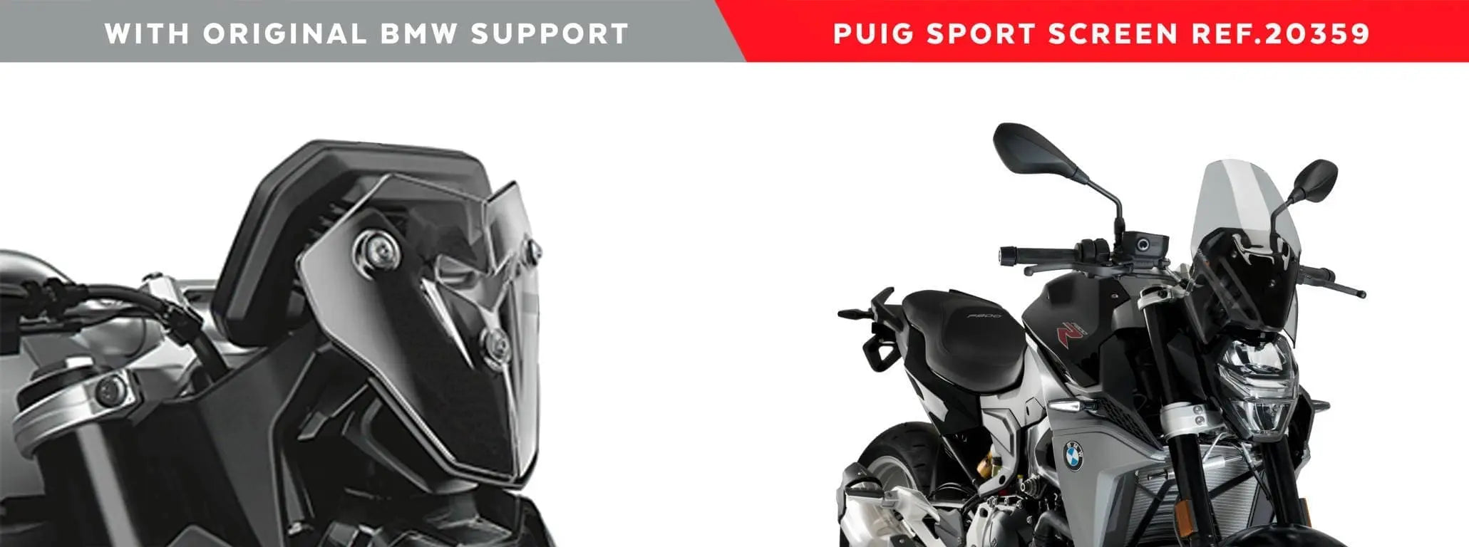 Puig Sport Screen | Light Smoke | BMW F 900 R 2020>Current - Shop name