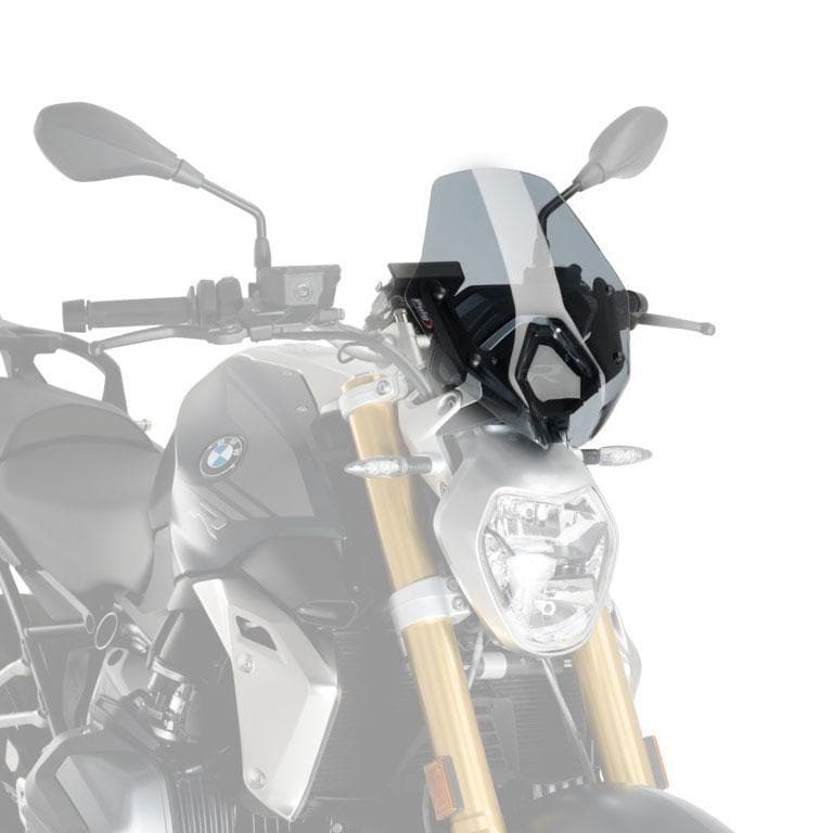 Puig Sport Screen | Light Smoke | BMW R 1250 R 2019>Current (With BMW screen support) - Shop name