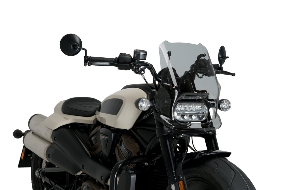 Puig Sport Screen | Light Smoke | Harley Davidson Sportster S (RH1250S) 2021>Current - Shop name