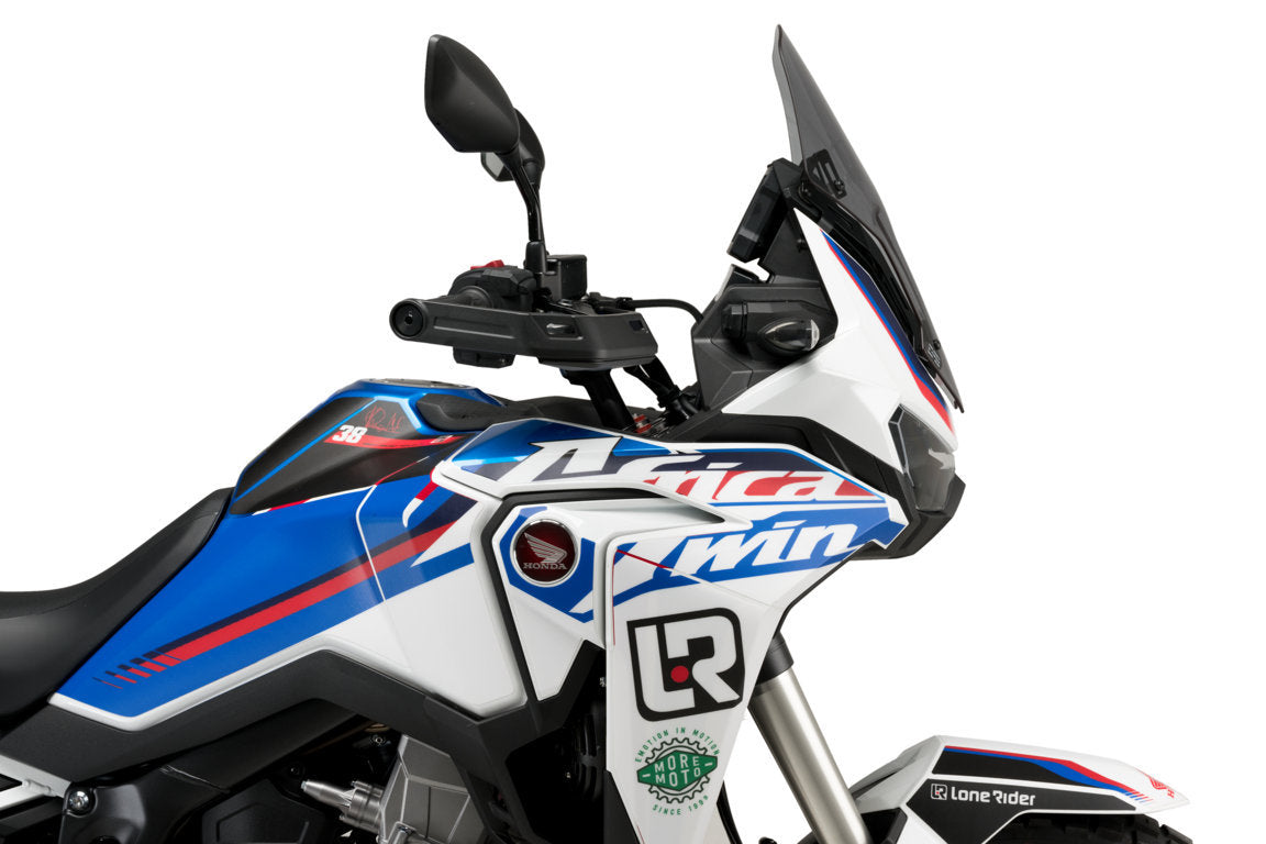 Puig Sport Screen | Light Smoke | Honda CRF1100L Africa Twin 2020>2023 - Shop name