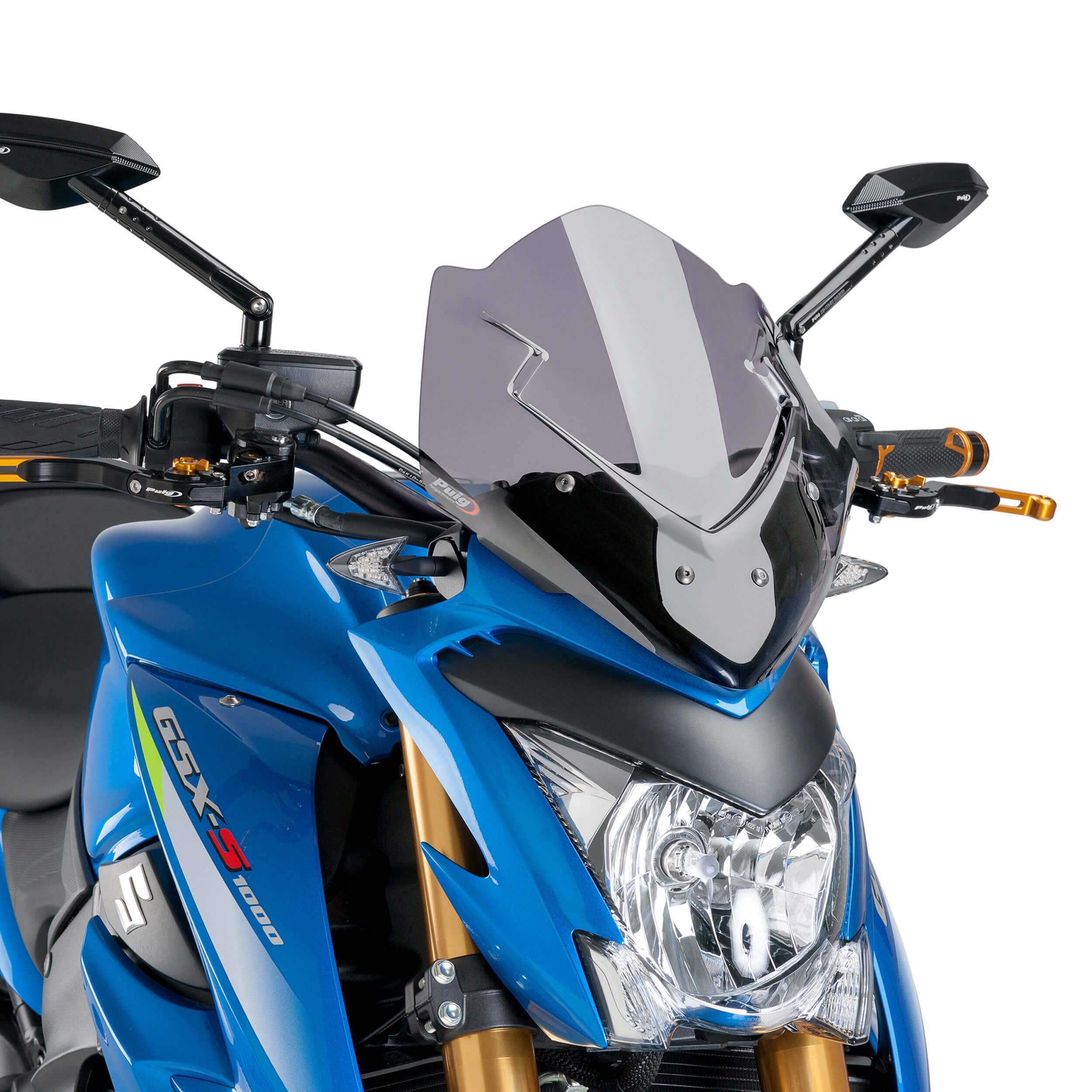 Puig Sport Screen | Light Smoke | Suzuki GSX-S 1000 2015>2020 - Shop name