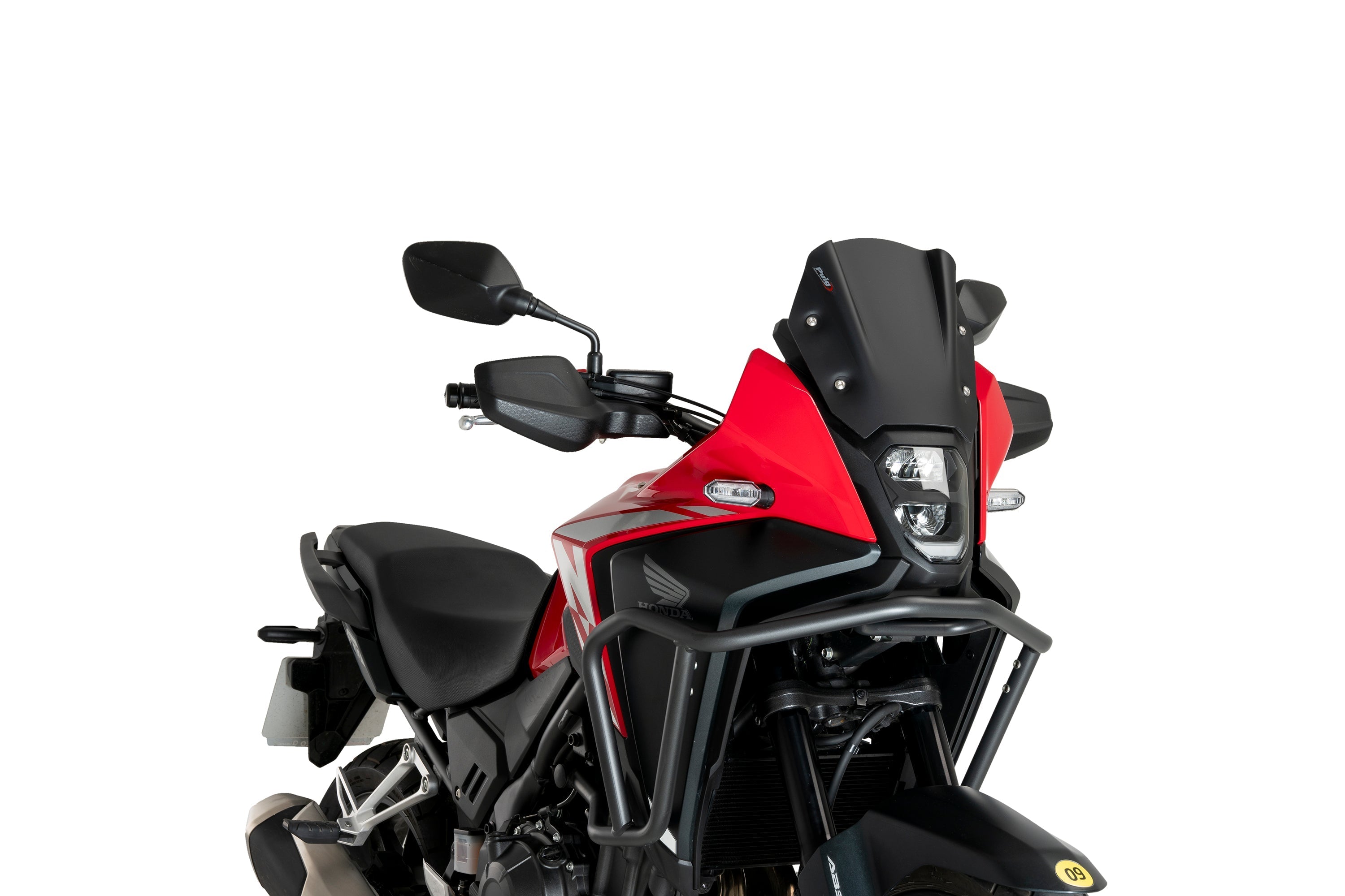 Puig Sport Screen | Matte Black (Opaque) | Honda NX500 2024>Current - Shop name