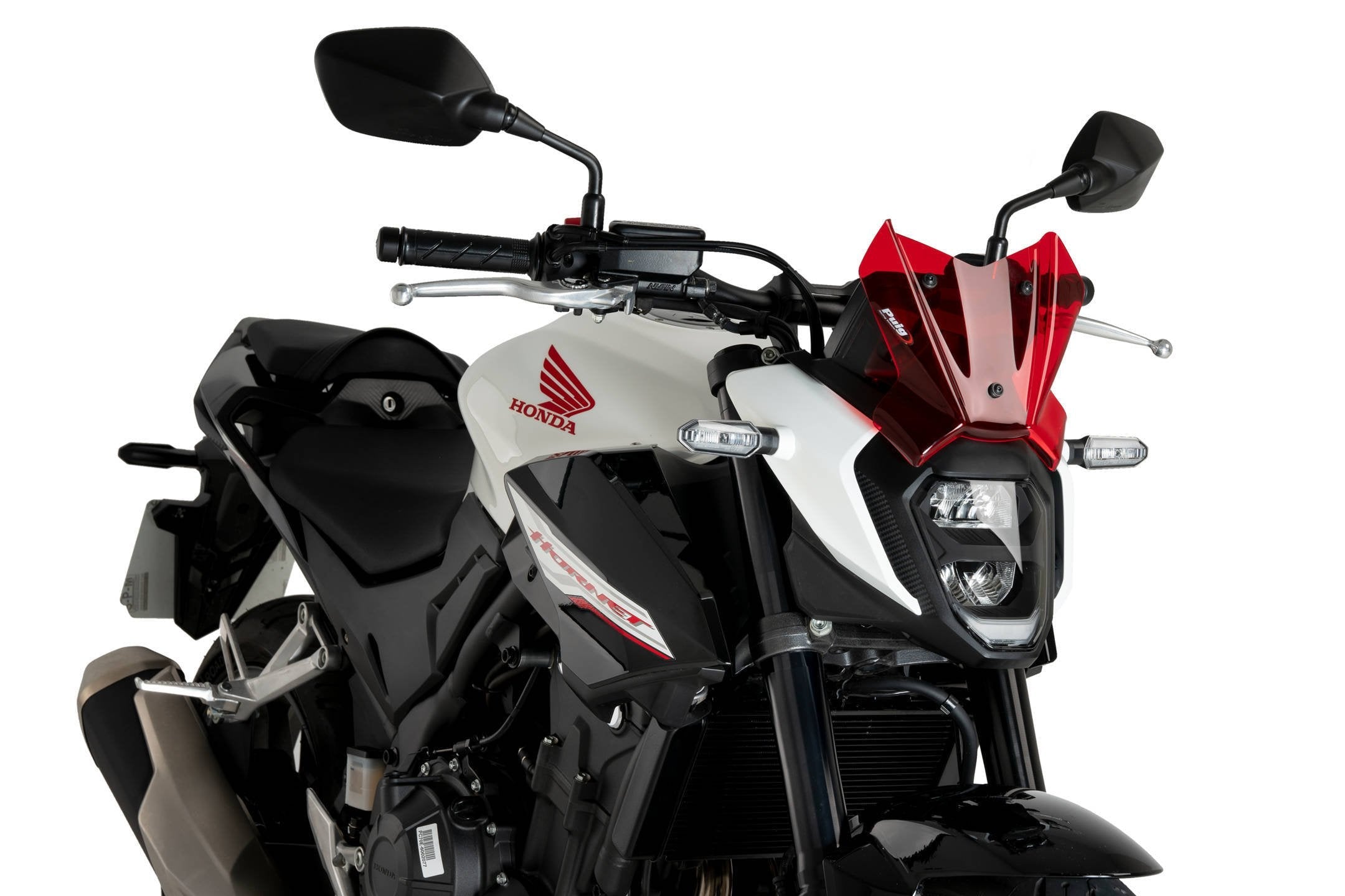 Puig Sport Screen | Red | Honda CB500 Hornet 2024>Current - Shop name