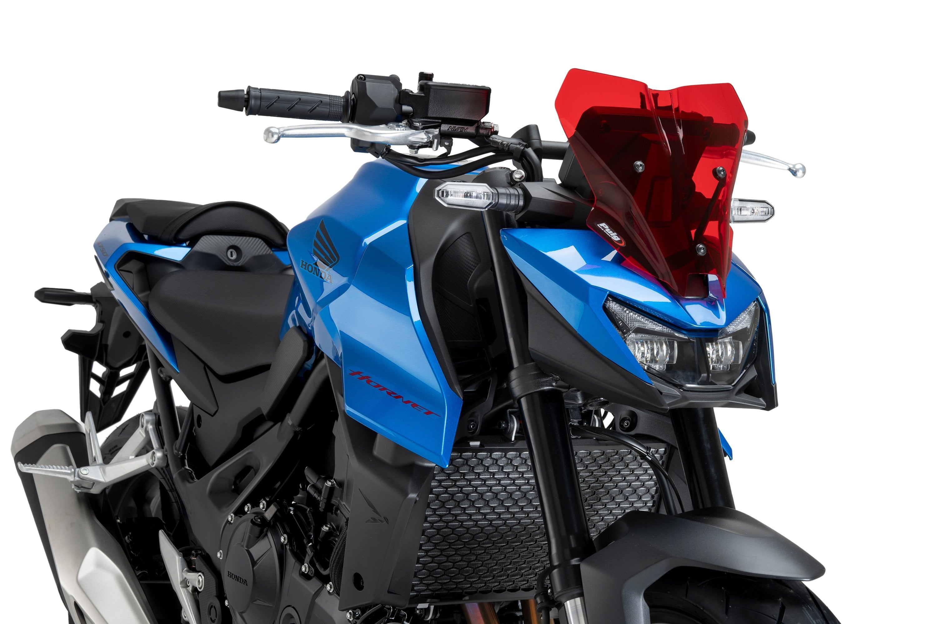 Puig Sport Screen | Red | Honda CB750 Hornet 2025>Current - Shop name