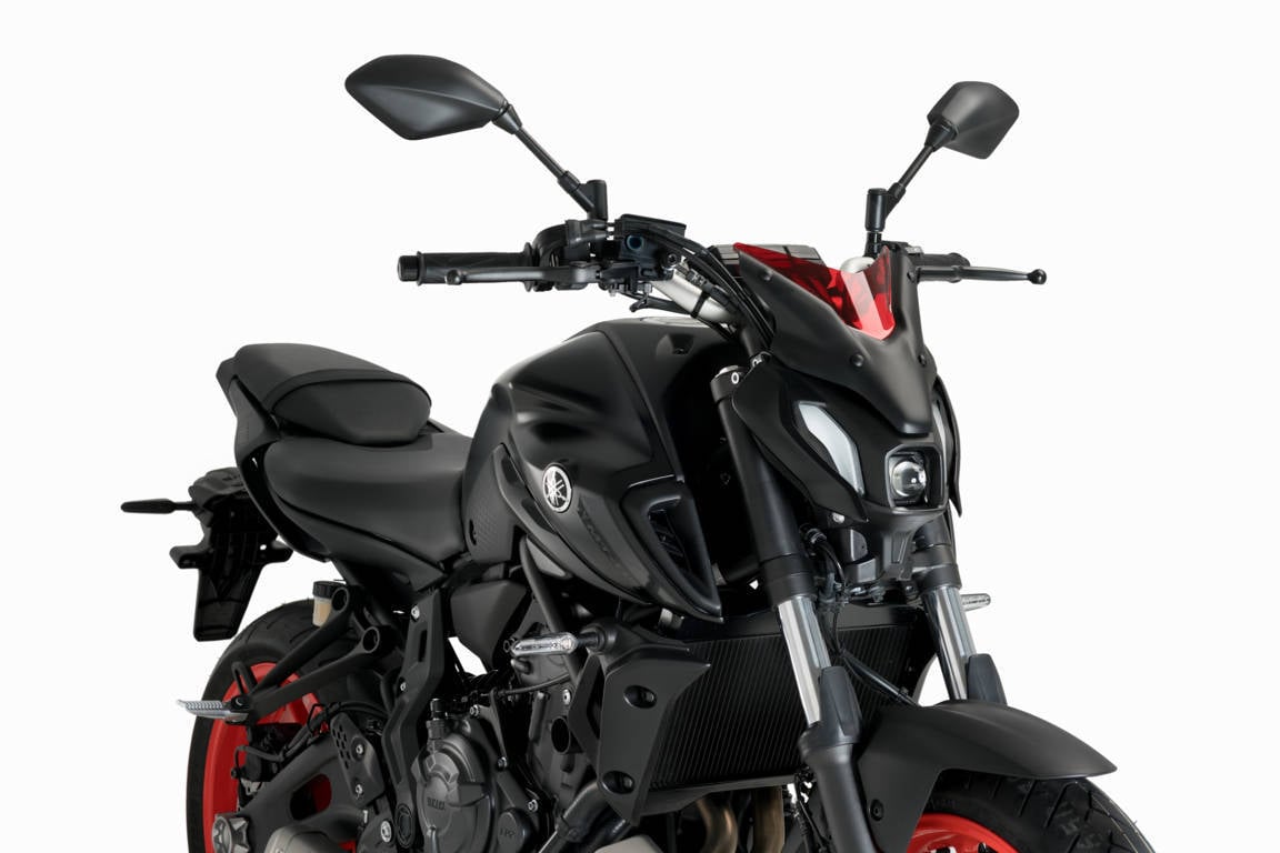 Puig Sport Screen | Red | Yamaha MT-07 2021>2024 - Shop name