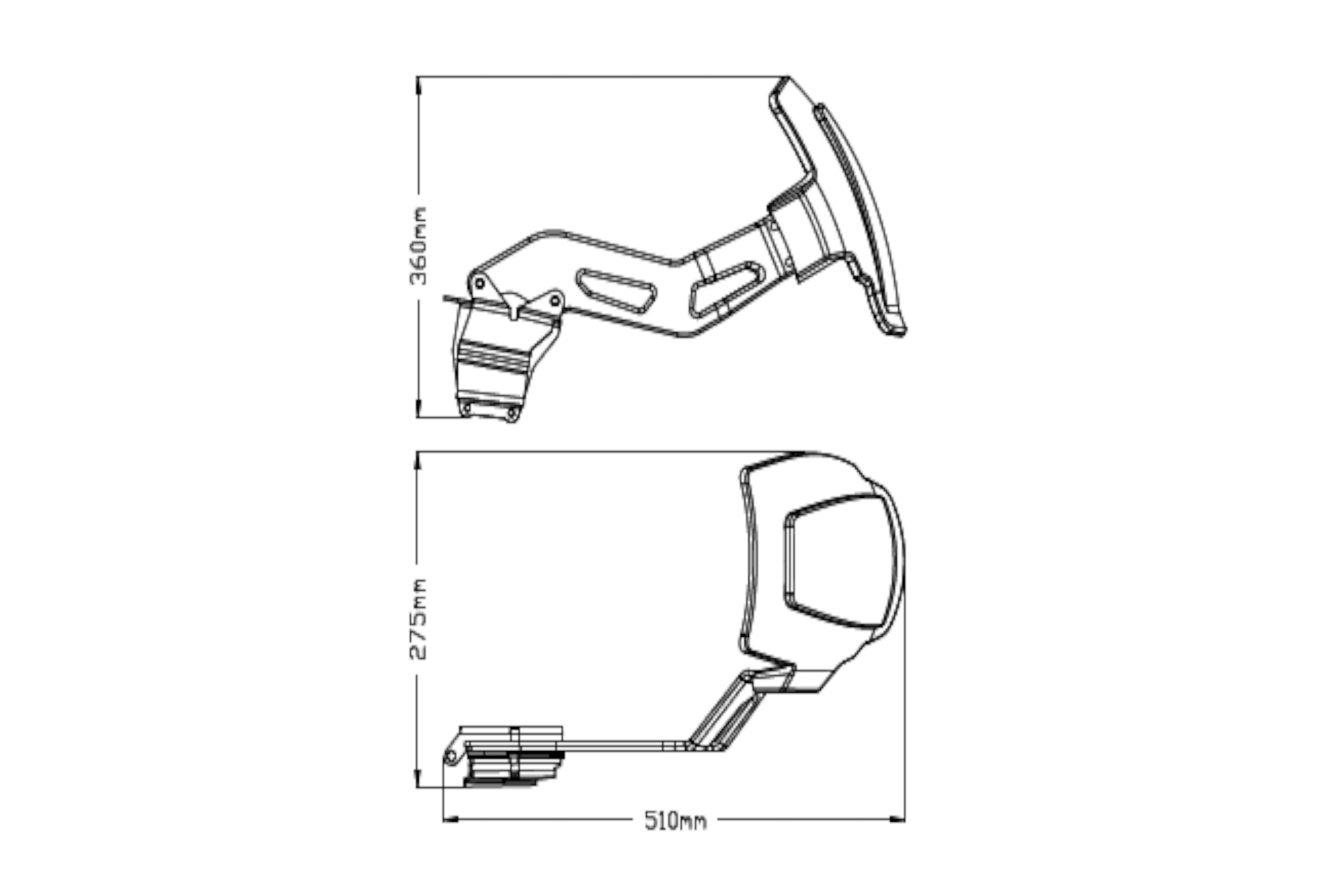 Puig Spray Guard | Matte Black | BMW F 850 GS Adventure 2018>Current - Pyramid Motorcycle Accessories