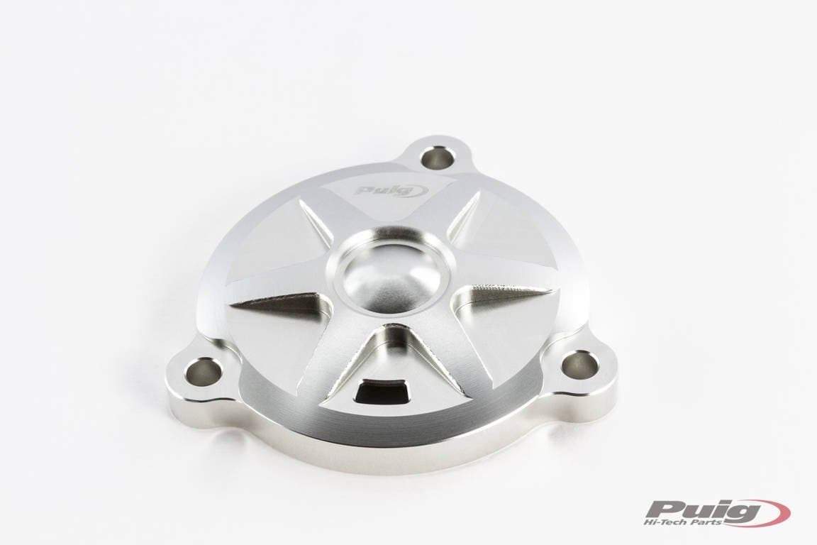Puig Sump Case Cover | Silver | Yamaha TMAX 560 2020>2021 - Shop name