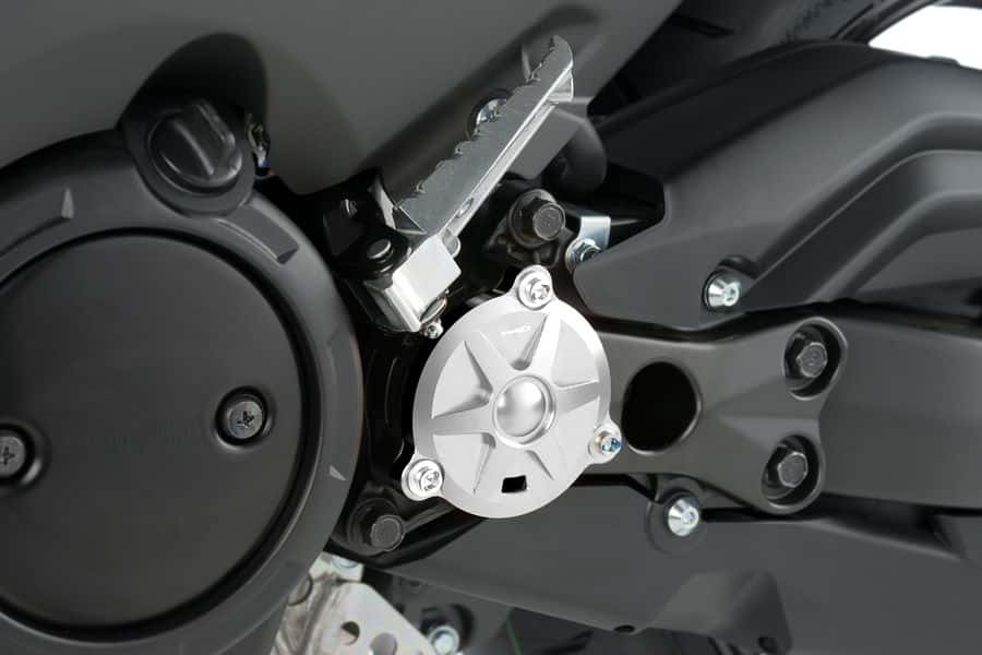 Puig Sump Case Cover | Silver | Yamaha TMAX 560 2020>2021 - Shop name