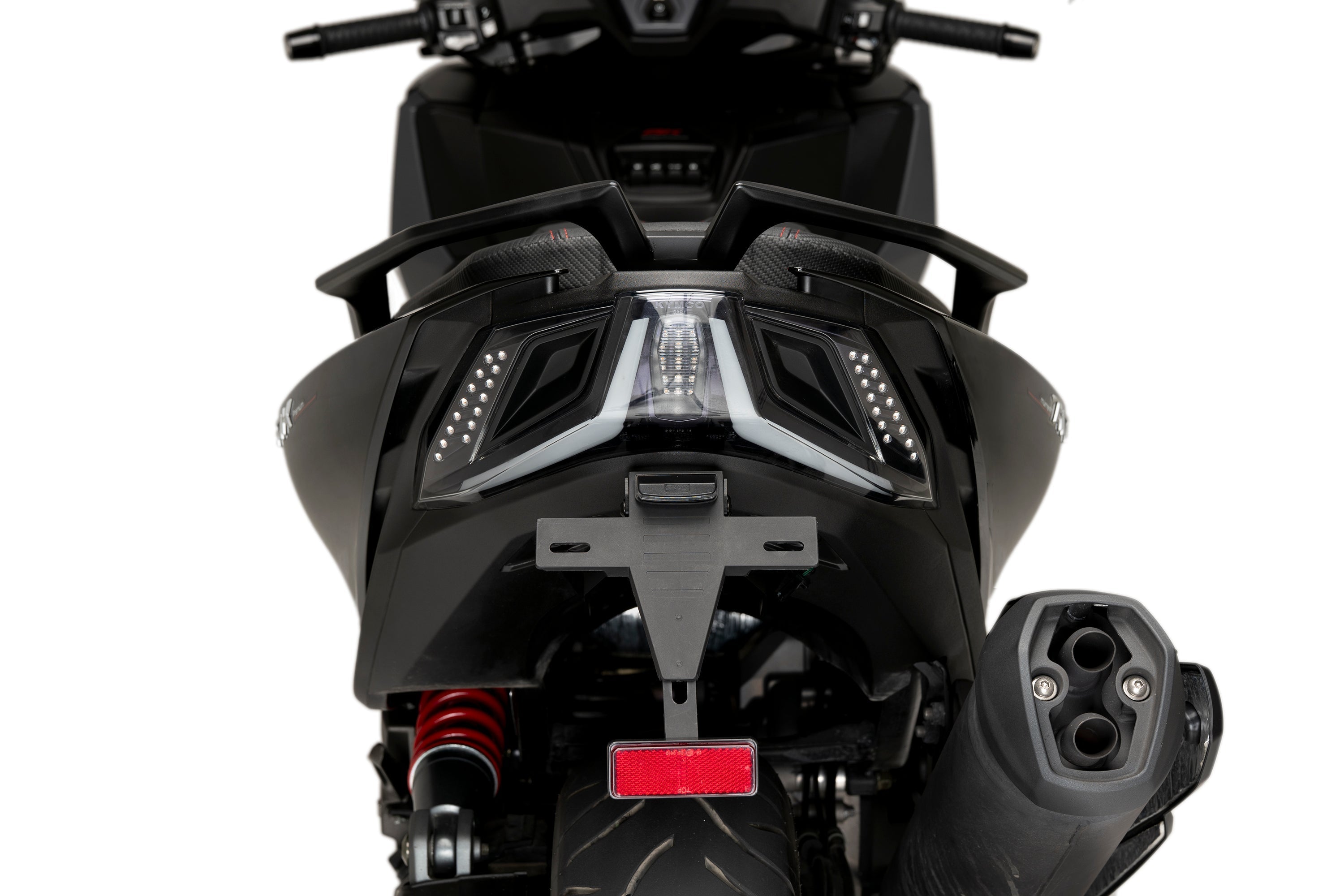 Puig Tail Tidy | Matte Black | Kymko AK550 Premium 2024>Current - Shop name