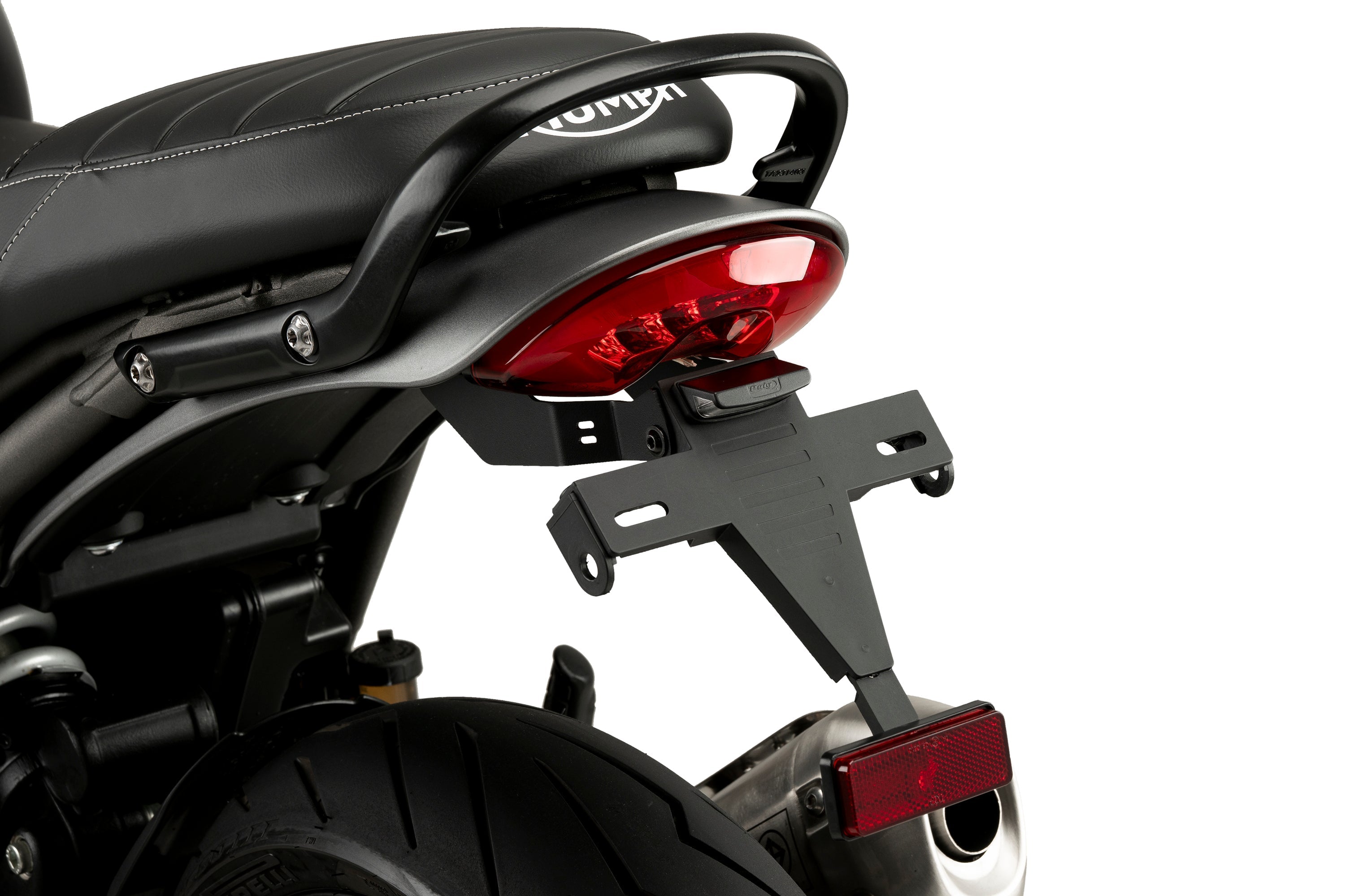 Puig Tail Tidy | Matte Black | Triumph Speed/Scrambler 400 2024>Current - Shop name