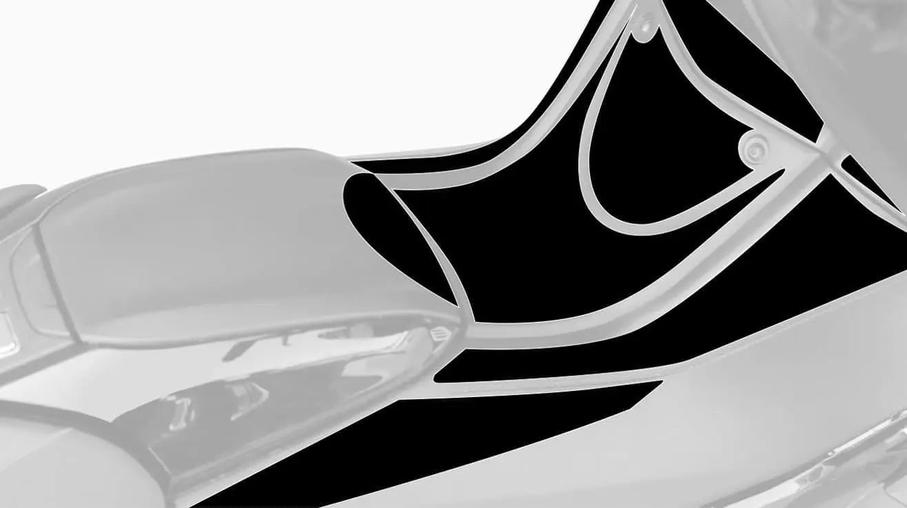 Puig Tankpad Scooter Scratch Saver | Black | Yamaha TMAX 560 2020>2021 - Shop name