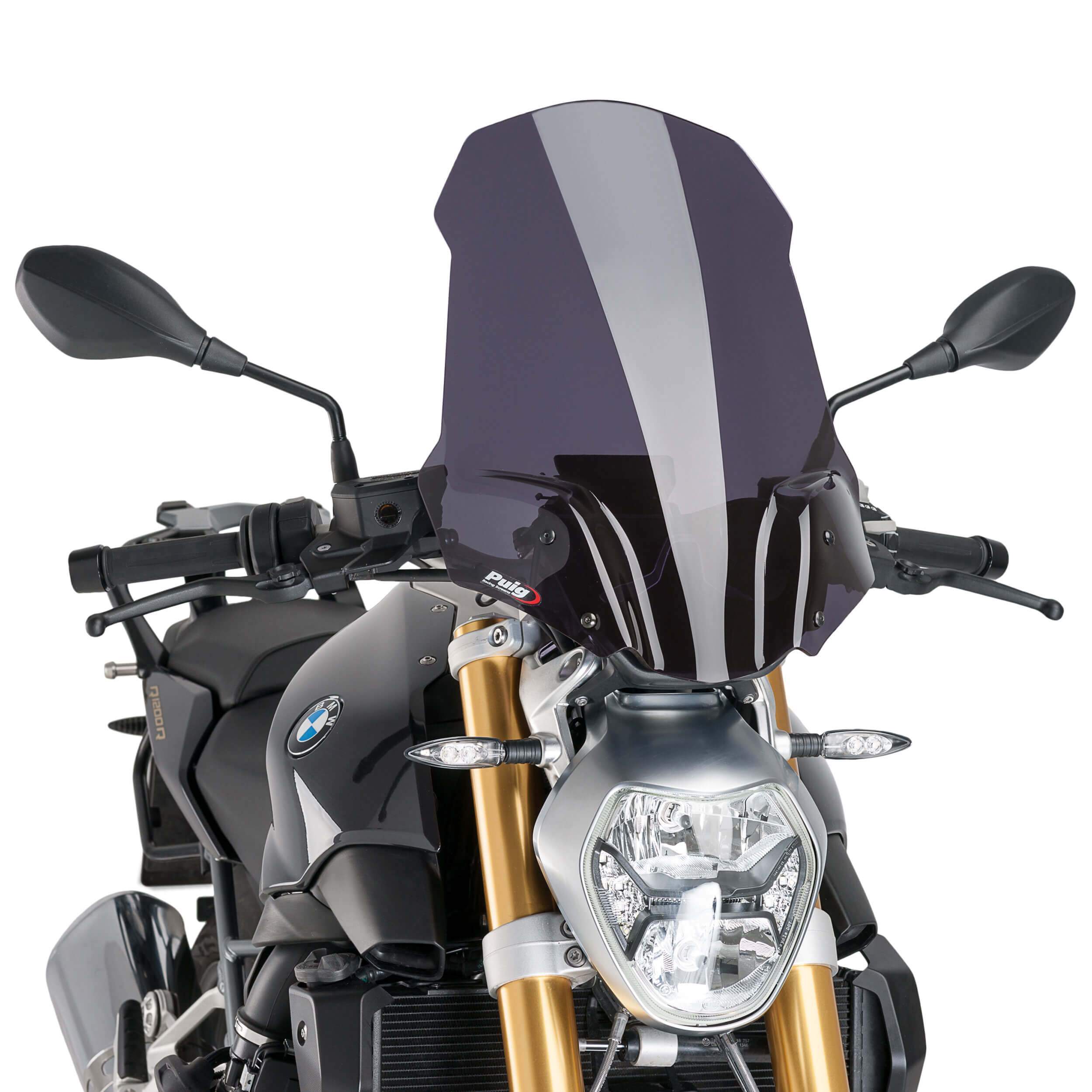 Puig Touring Screen (1) | Dark Smoke | BMW R 1200 R 2015>2018 - Shop name