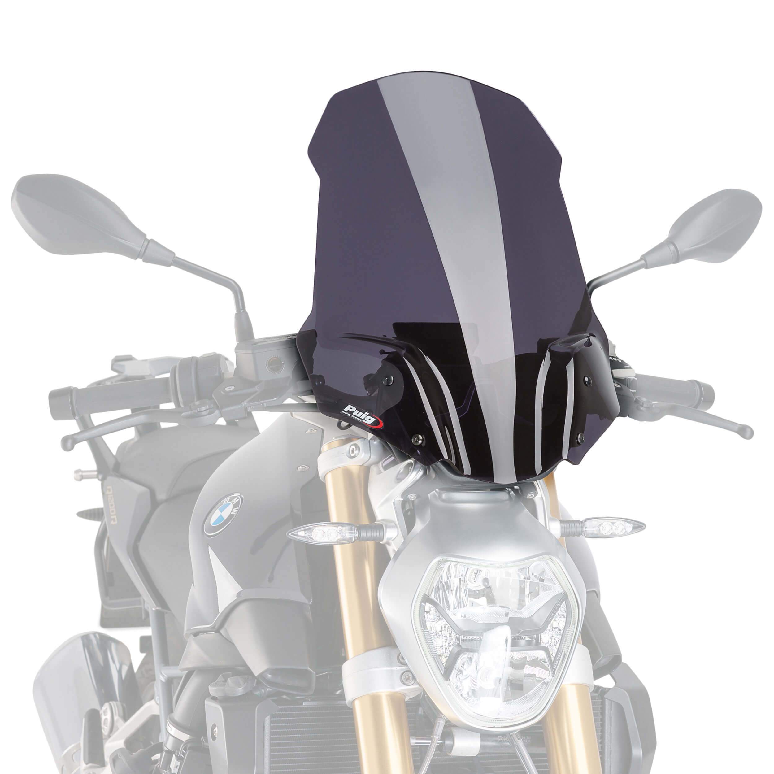 Puig Touring Screen (1) | Dark Smoke | BMW R 1200 R 2015>2018 - Shop name