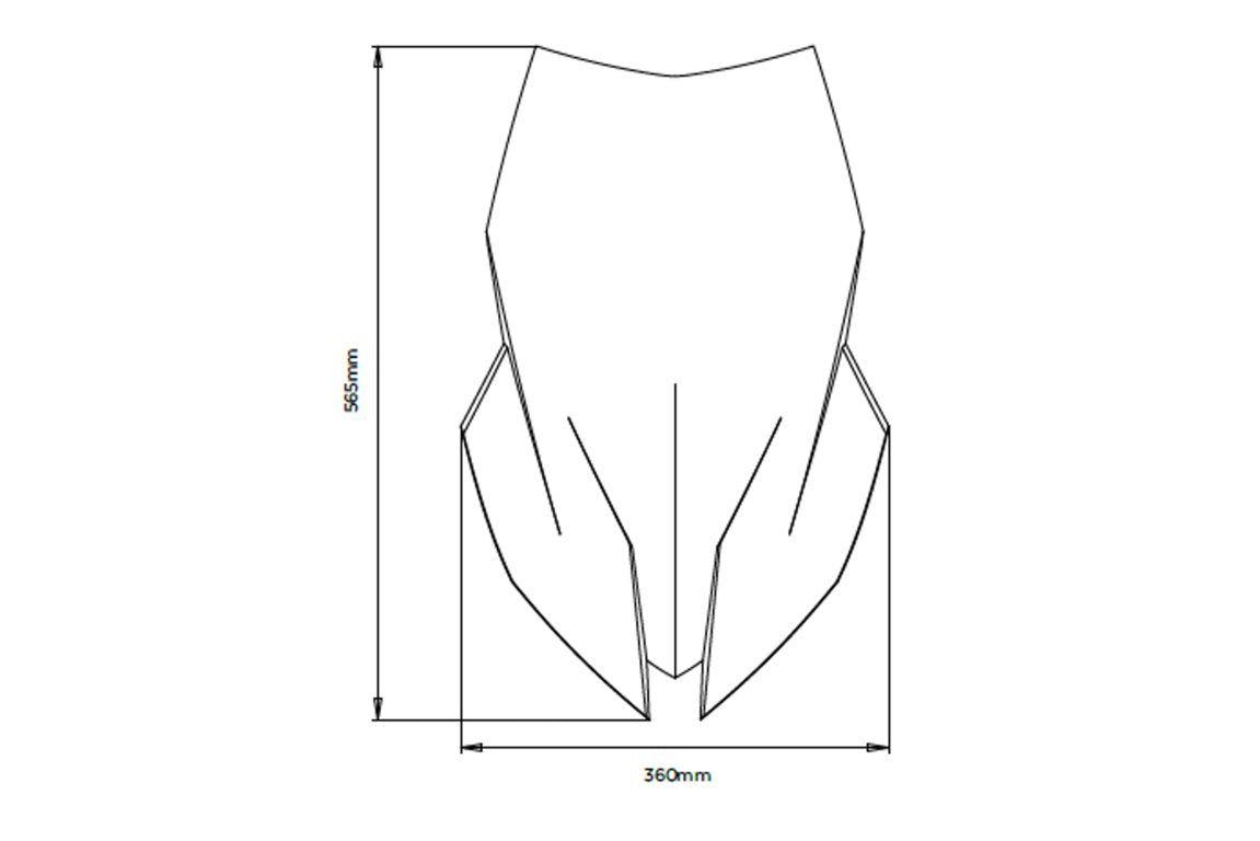 Puig Touring Screen | Black (Opaque) | BMW F 900 XR 2020>Current - Shop name