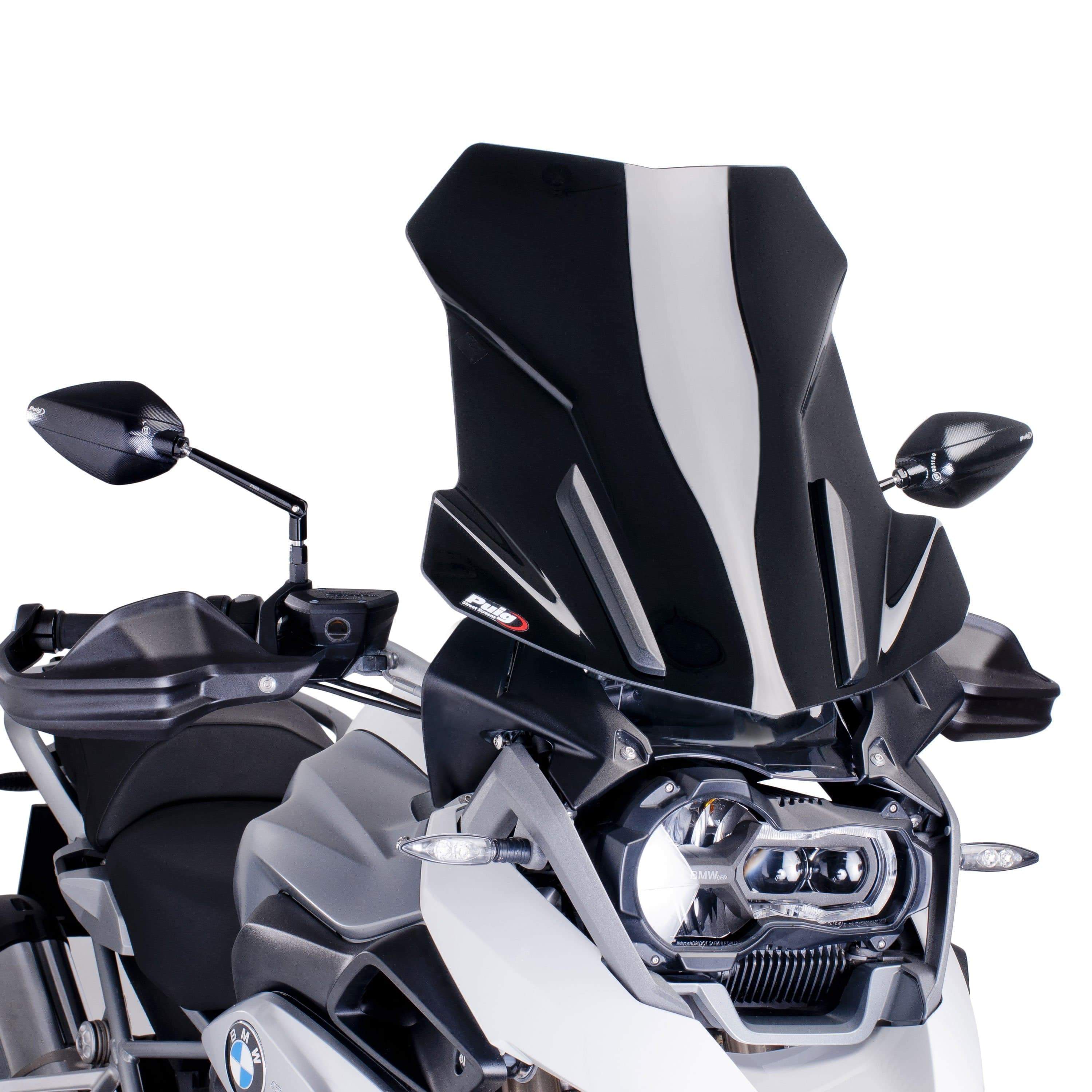 Puig Touring Screen | Black (Opaque) | BMW R 1200 GS 2013>2018 - Shop name