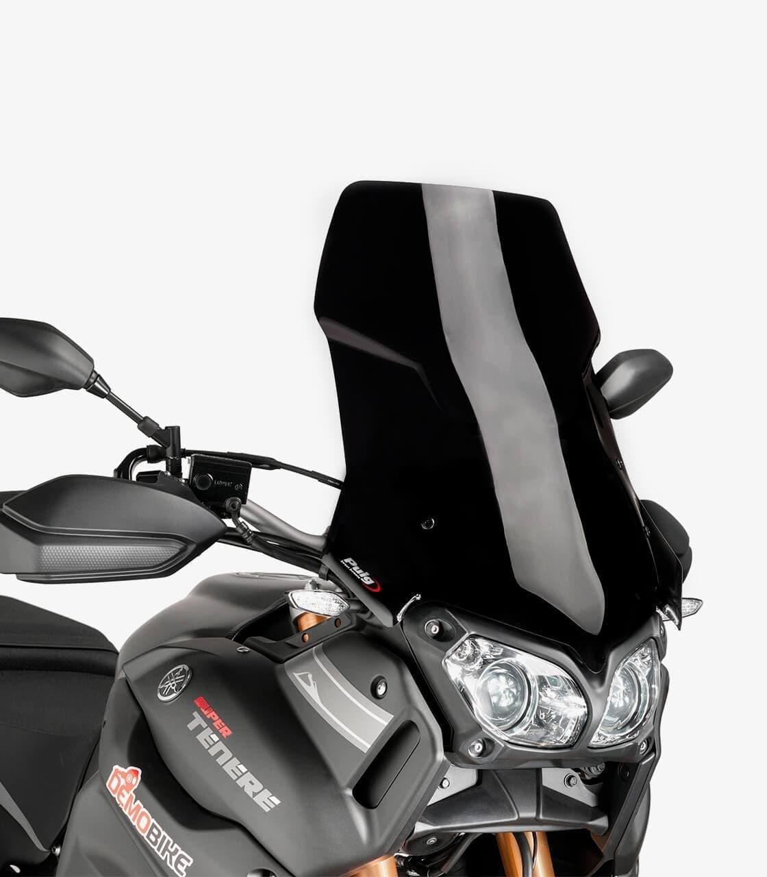 Puig Touring Screen | Black (Opaque) | Yamaha XT 1200 ZE Super Tenere 2019>2022 - Shop name