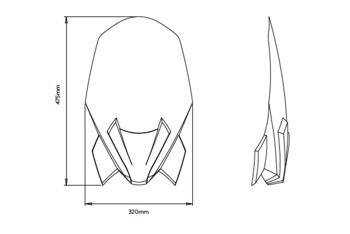 Puig Touring Screen | Clear | BMW F 900 R 2020>Current - Shop name