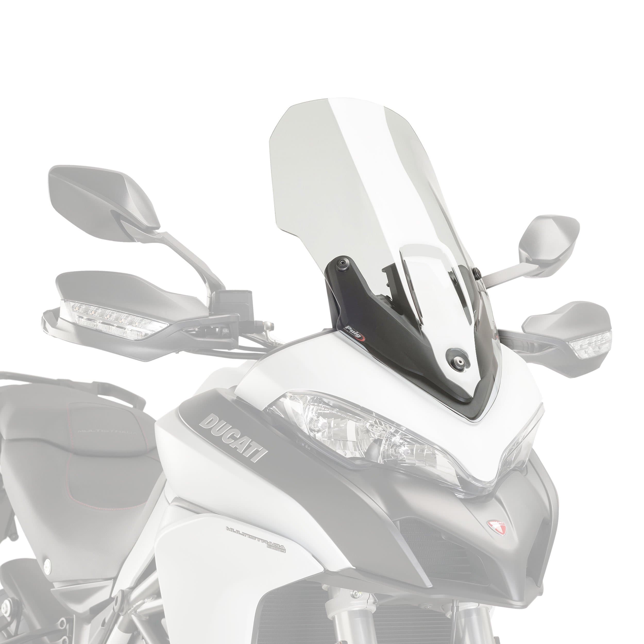 Puig Touring Screen | Clear | Ducati Multistrada 1200 2015>2017 - Shop name