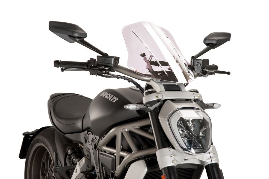 Puig Touring Screen | Clear | Ducati X Diavel 2016>2023 - Shop name