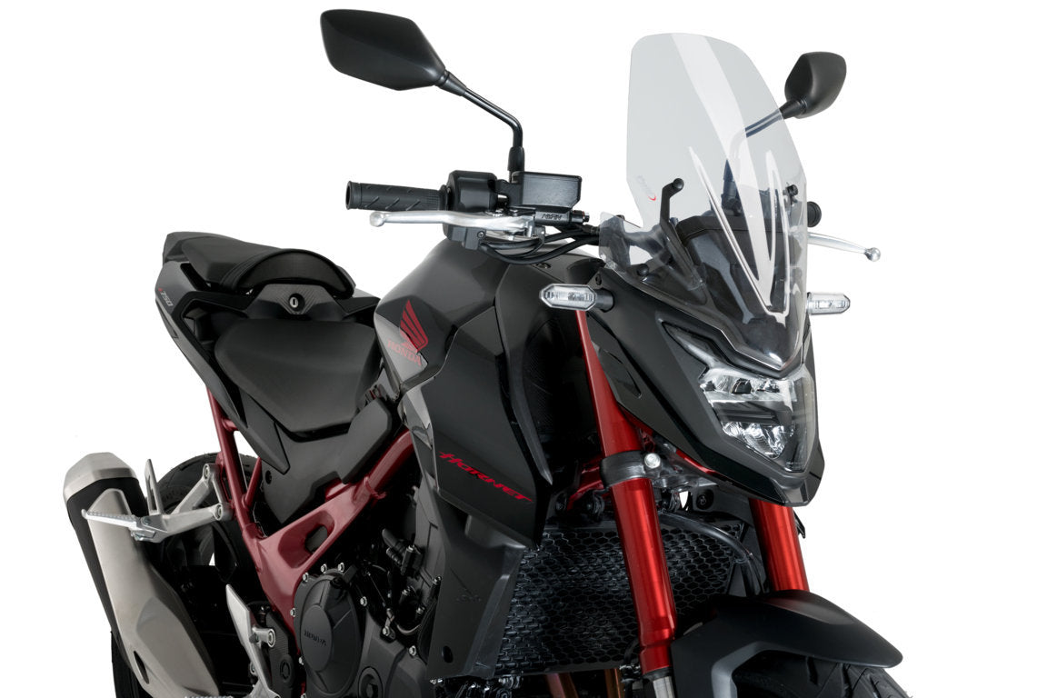 Puig Touring Screen | Clear | Honda CB750 Hornet 2023>2024 - Shop name