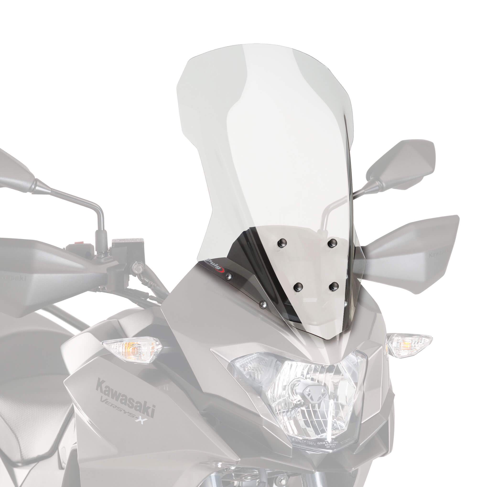 Puig Touring Screen | Clear | Kawasaki Versys-X 300 2017>2023 - Shop name
