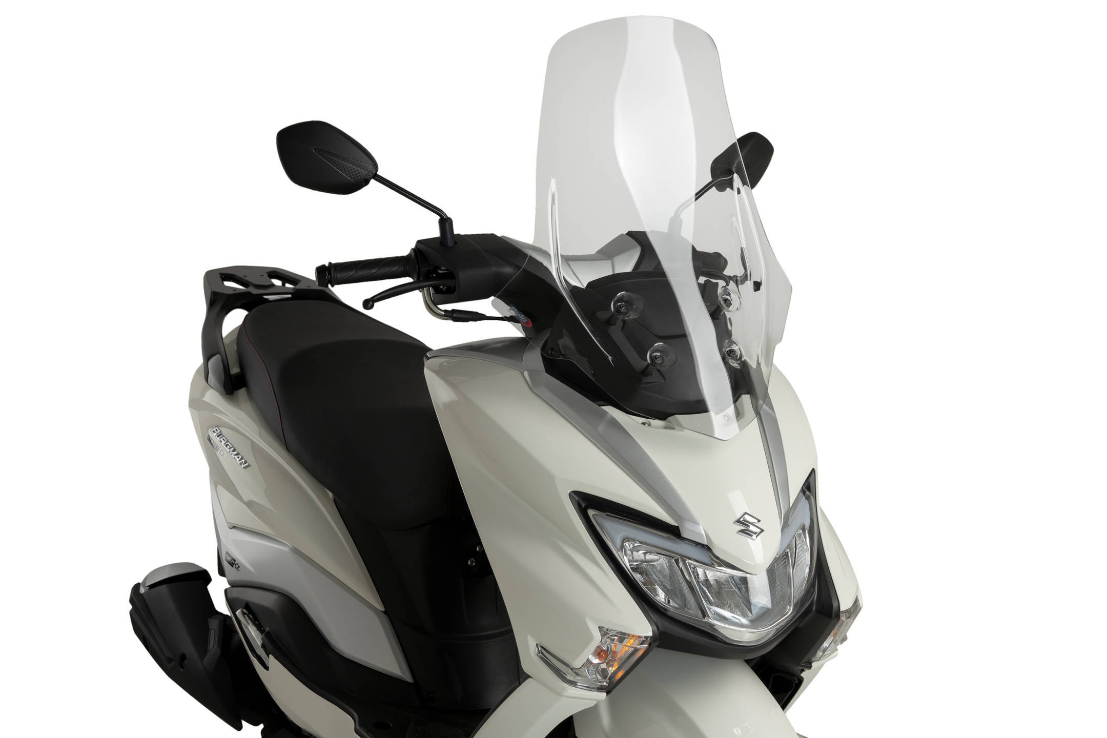 Puig Touring Screen | Clear | Suzuki Burgman Street 125EX 2023>Current - Shop name