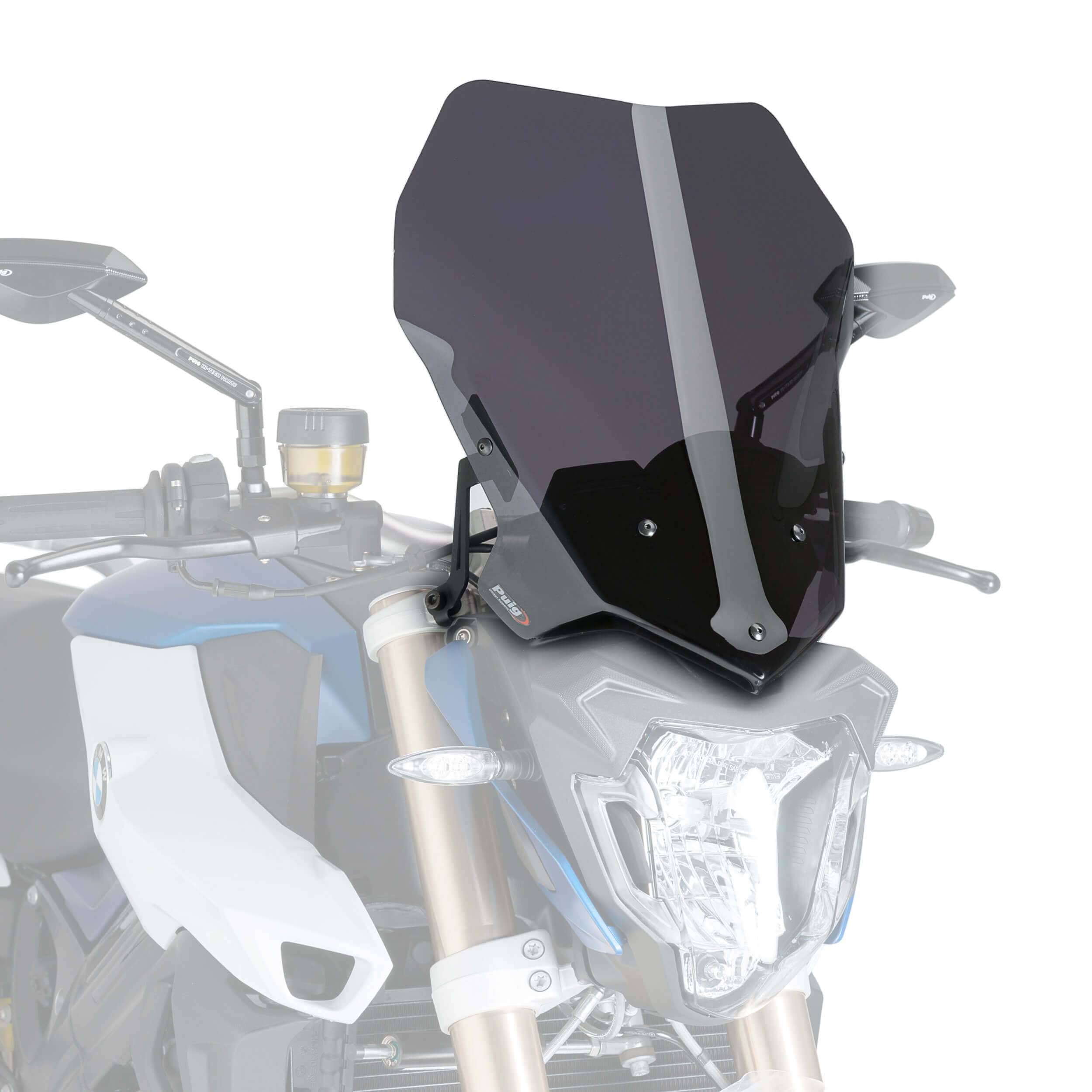 Puig Touring Screen | Dark Smoke | BMW F 800 R 2015>2019 - Shop name