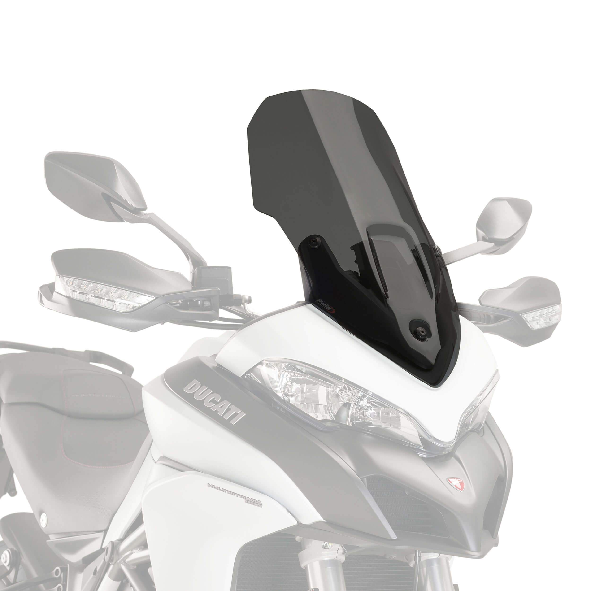 Puig Touring Screen | Dark Smoke | Ducati Multistrada 1260 2018>2020 - Shop name