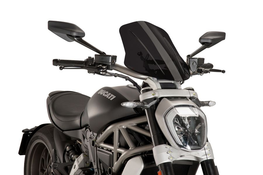 Puig Touring Screen | Dark Smoke | Ducati X Diavel 2016>2023 - Shop name