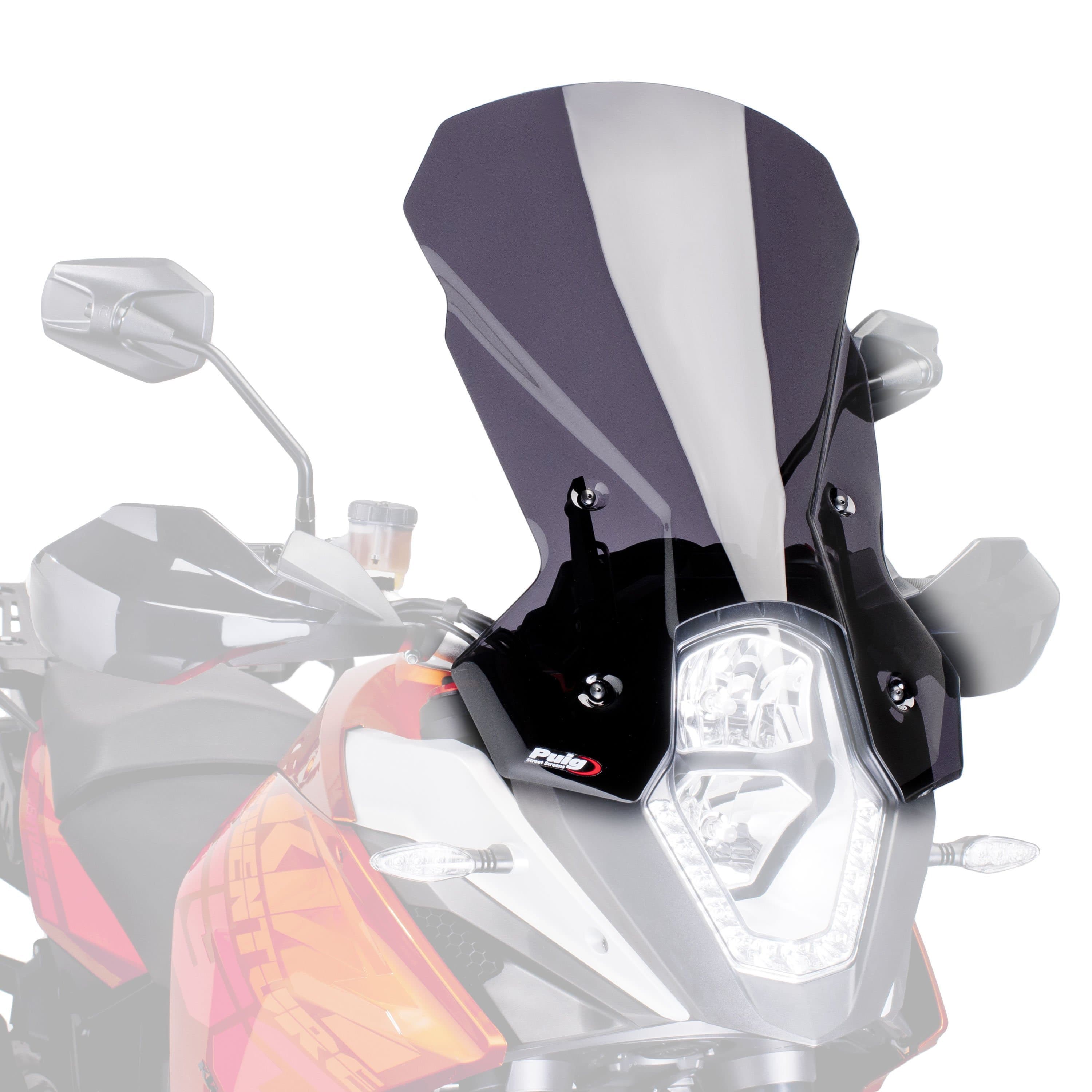 Puig Touring Screen | Dark Smoke | KTM 1190 Adventure R 2013>2016 - Shop name