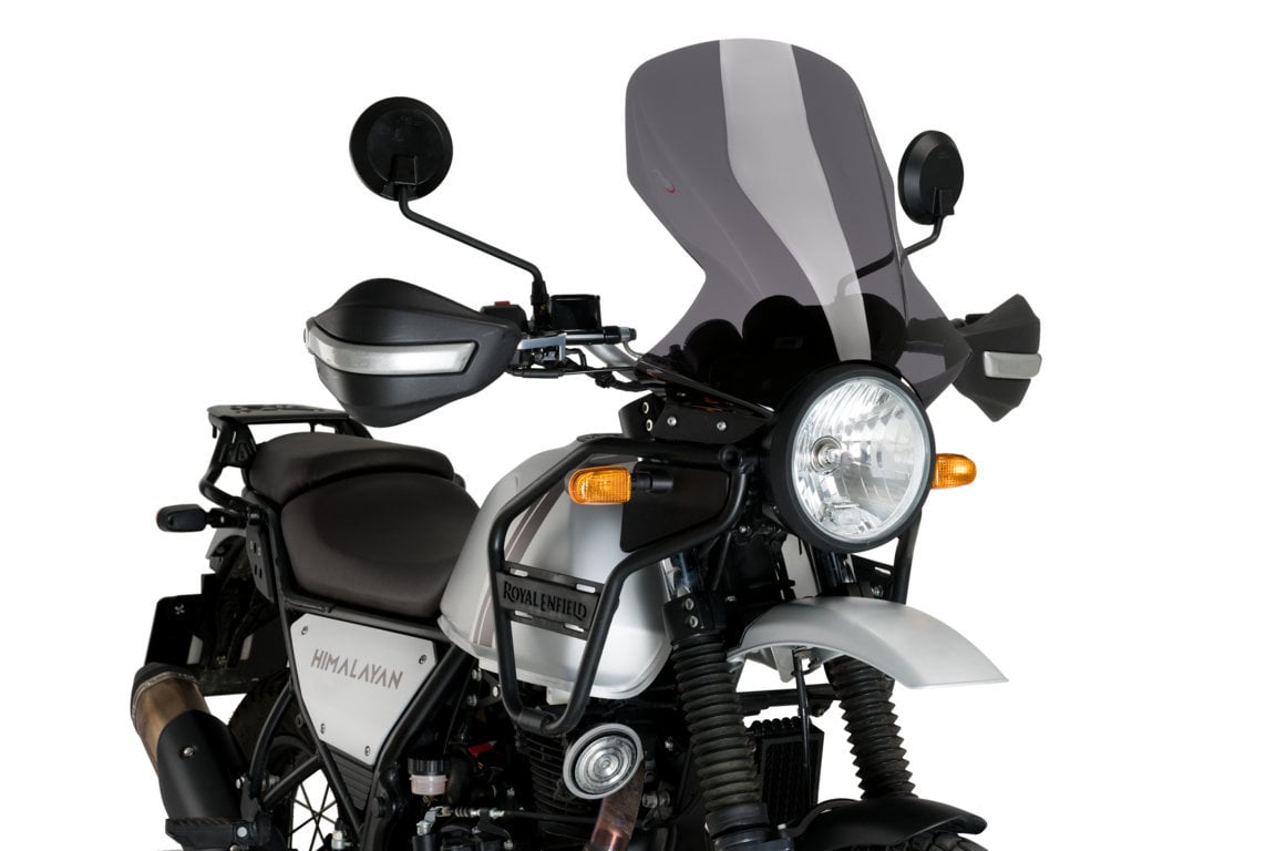 Puig Touring Screen | Dark Smoke | Royal Enfield Himalayan 410 2021>2023 - Shop name